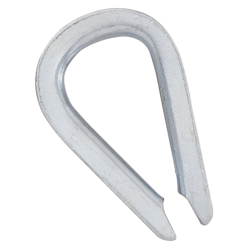 slide 2 of 6, RELIABILT N176-792 3232bc Rope Thimbles In Zinc Plated, 1 ct