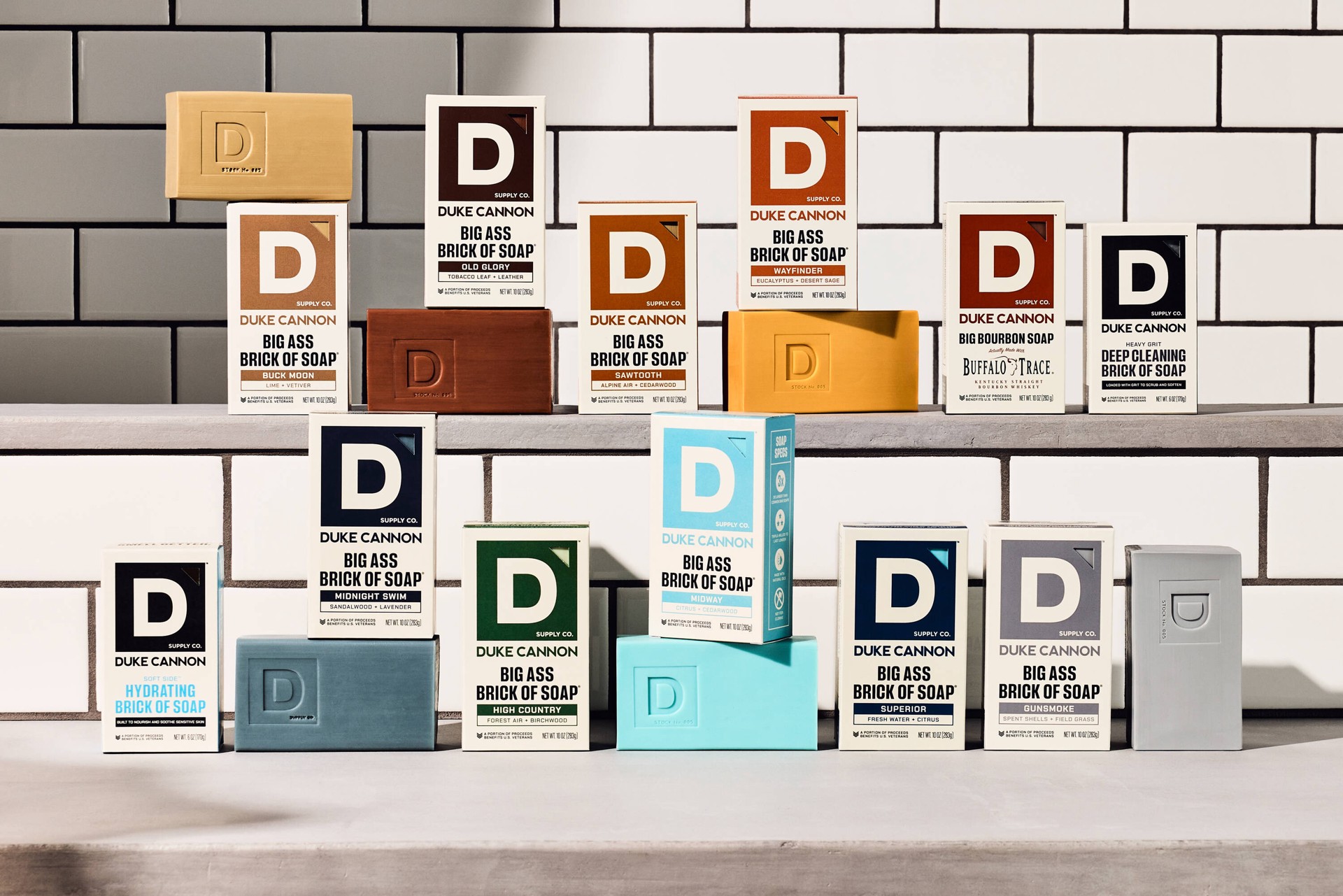 slide 4 of 4, Duke Cannon Supply Co. Big Ass Brick of Soap - Gunsmoke, 1 ct