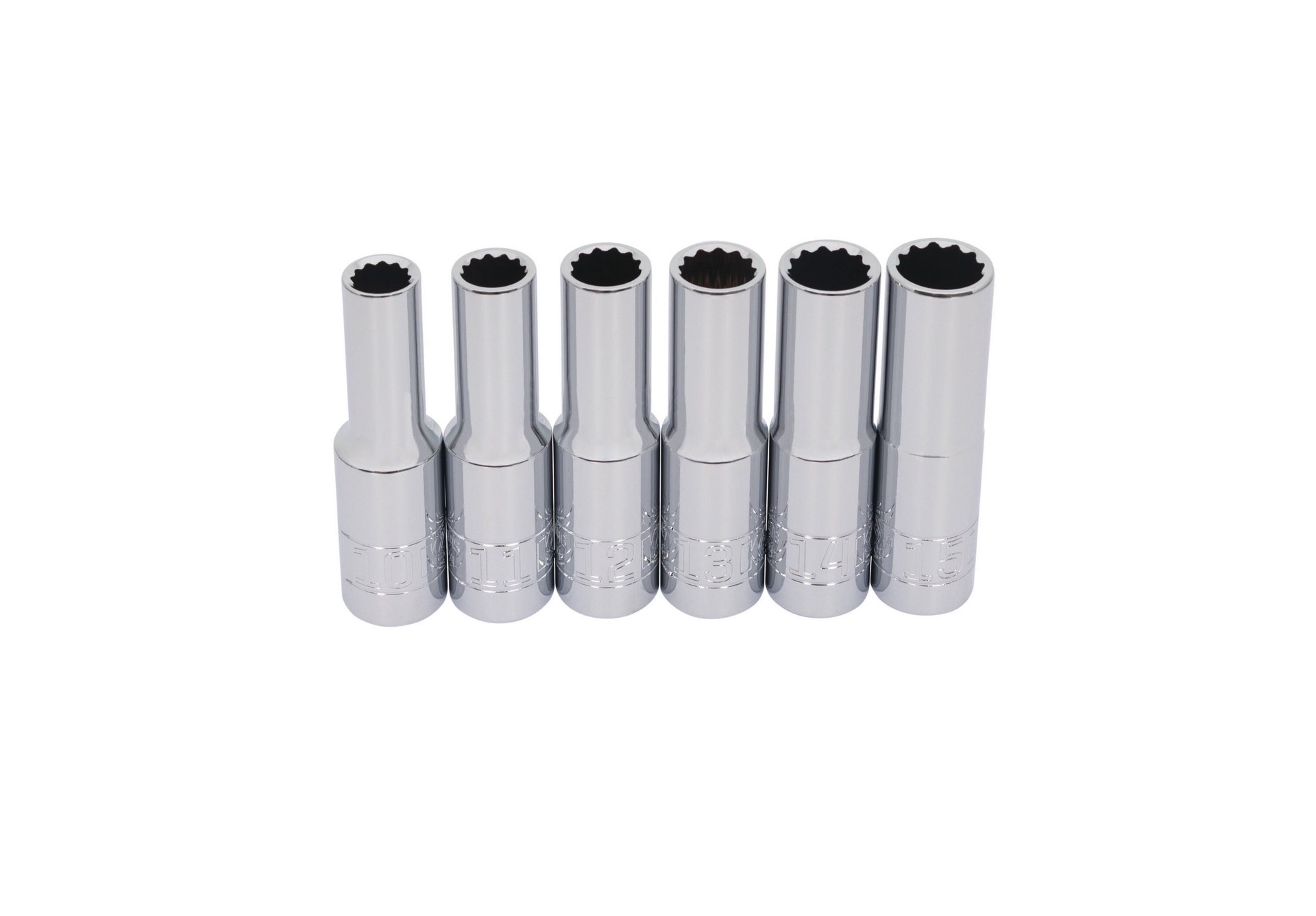 slide 2 of 5, Kobalt 1/2-in Drive Standard (SAE) Deep Socket Set 6 -Pieces, 1 ct