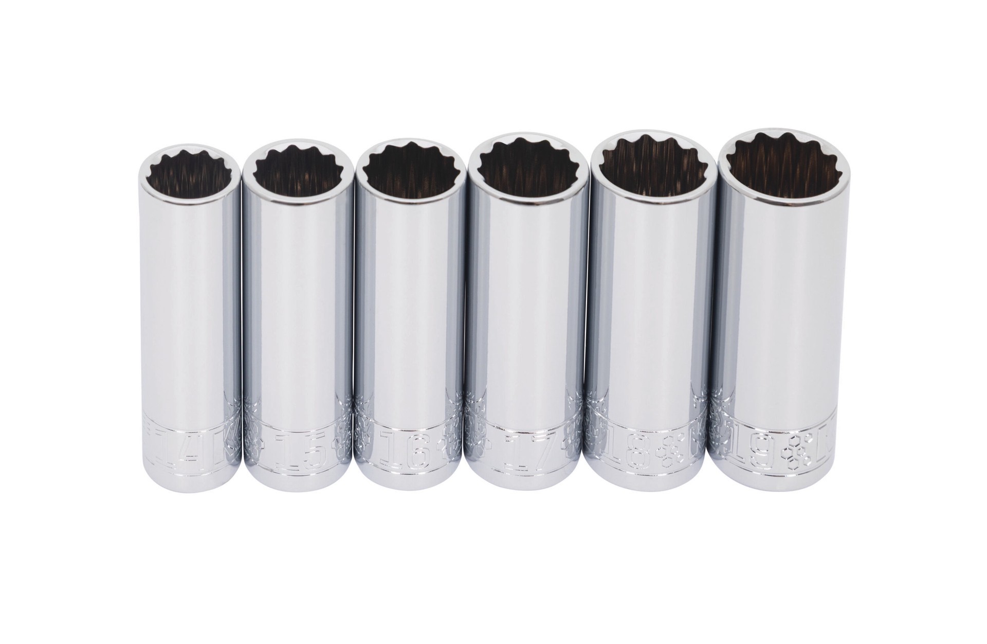 slide 2 of 5, Kobalt 3/8-in Drive Metric Deep Socket Set 6 -Pieces, 1 ct