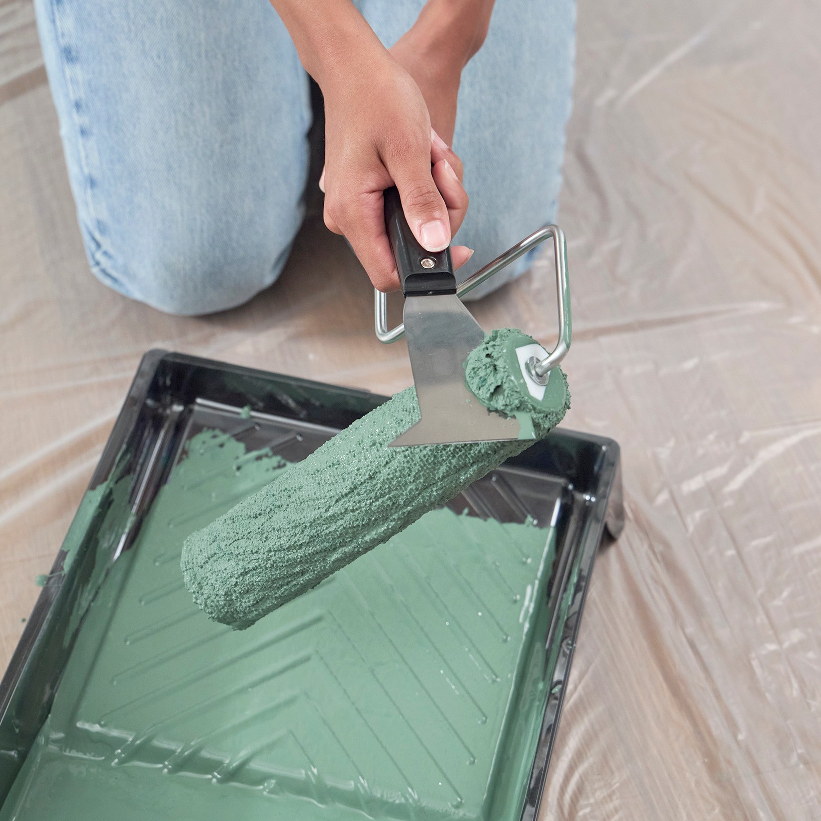 slide 4 of 5, Project Source 10 -Piece Knit Paint Roller Kit, 1 ct