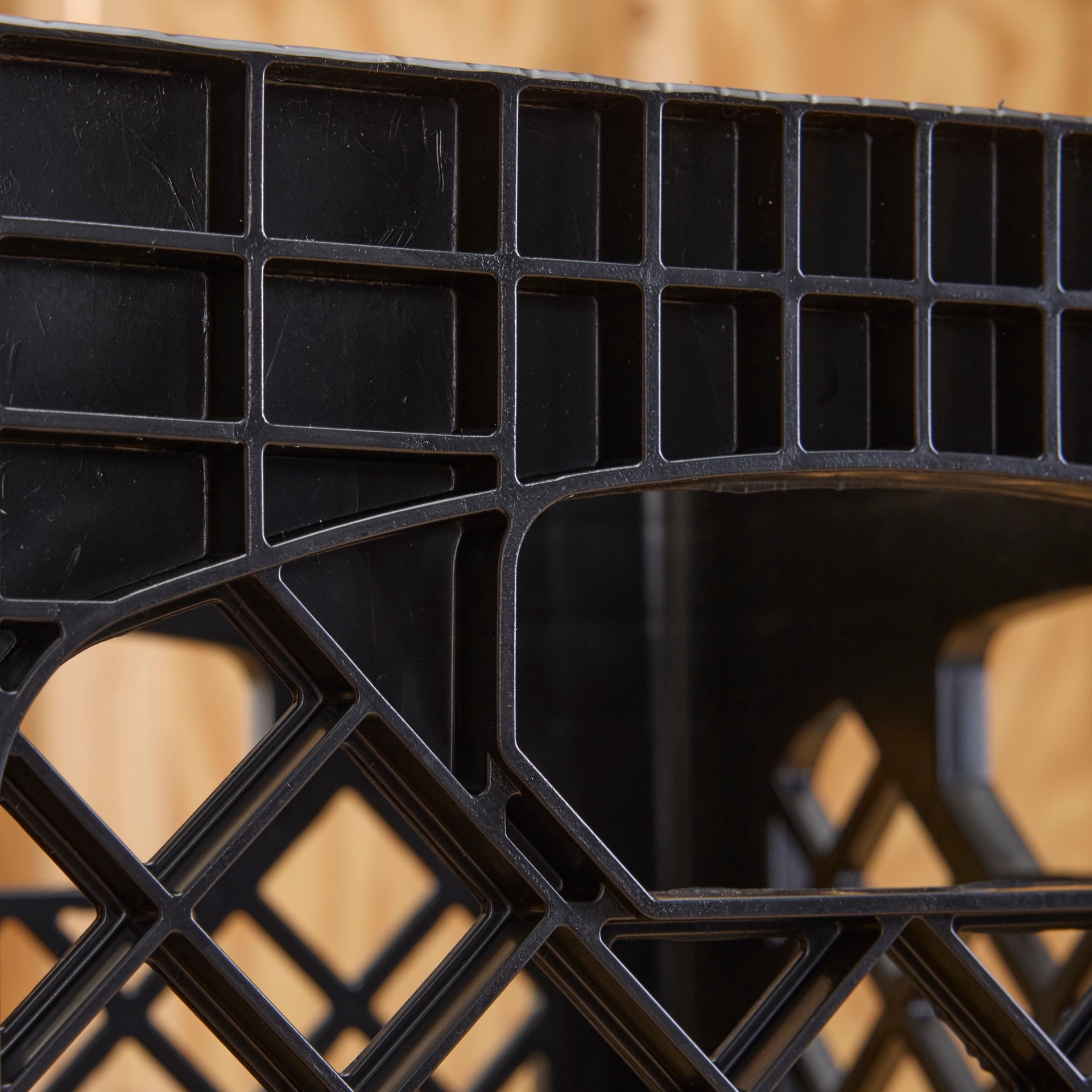 slide 2 of 6, Project Source Small 6 -Gallons ( 24 -Quarts ) black Heavy Duty Stackable Tote, 1 ct