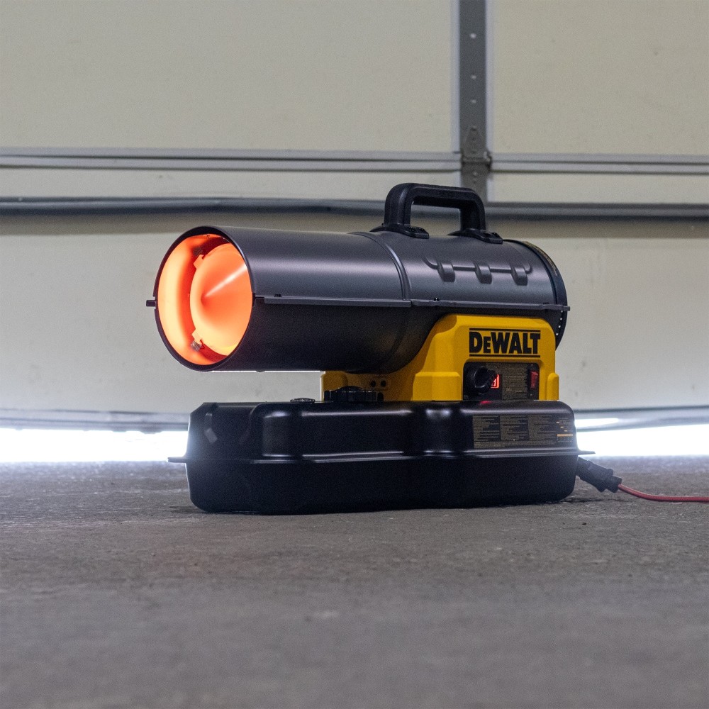 slide 2 of 6, DEWALT 80000 -BTU Forced air Outdoor Kerosene Heater, 1 ct