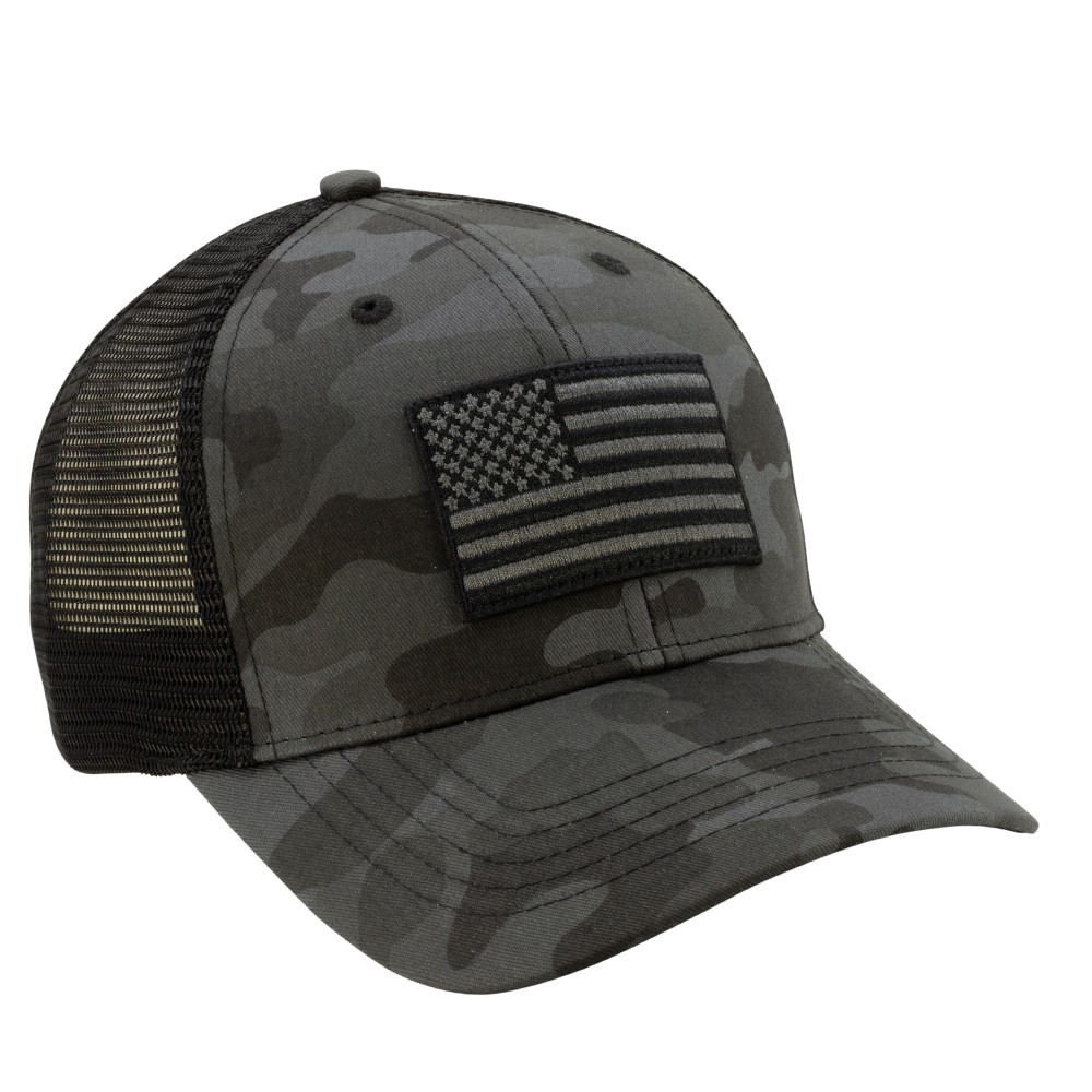 slide 2 of 4, Infinity Brands Men's Camo/Black Cotton/Polyester Baseball cap, 1 ct
