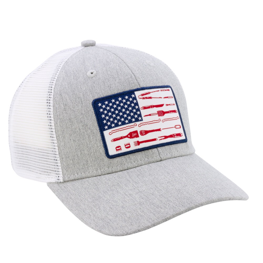 slide 3 of 4, Infinity Brands Men's Heathered Gray/White Cotton/Polyester Baseball cap, 1 ct