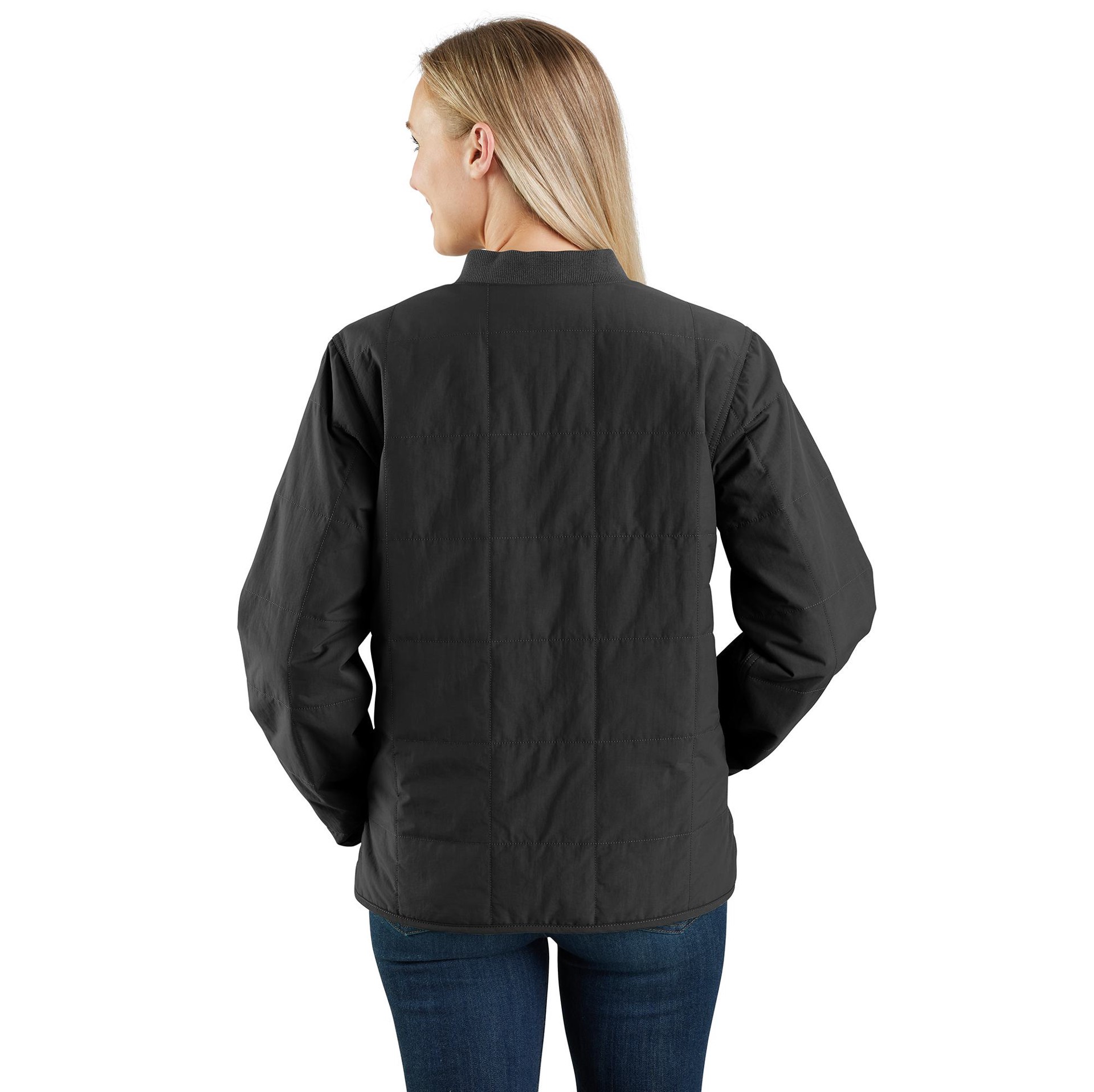 slide 2 of 4, Carhartt Women's Black Canvas Insulated Insulated jacket ( Medium ), 1 ct