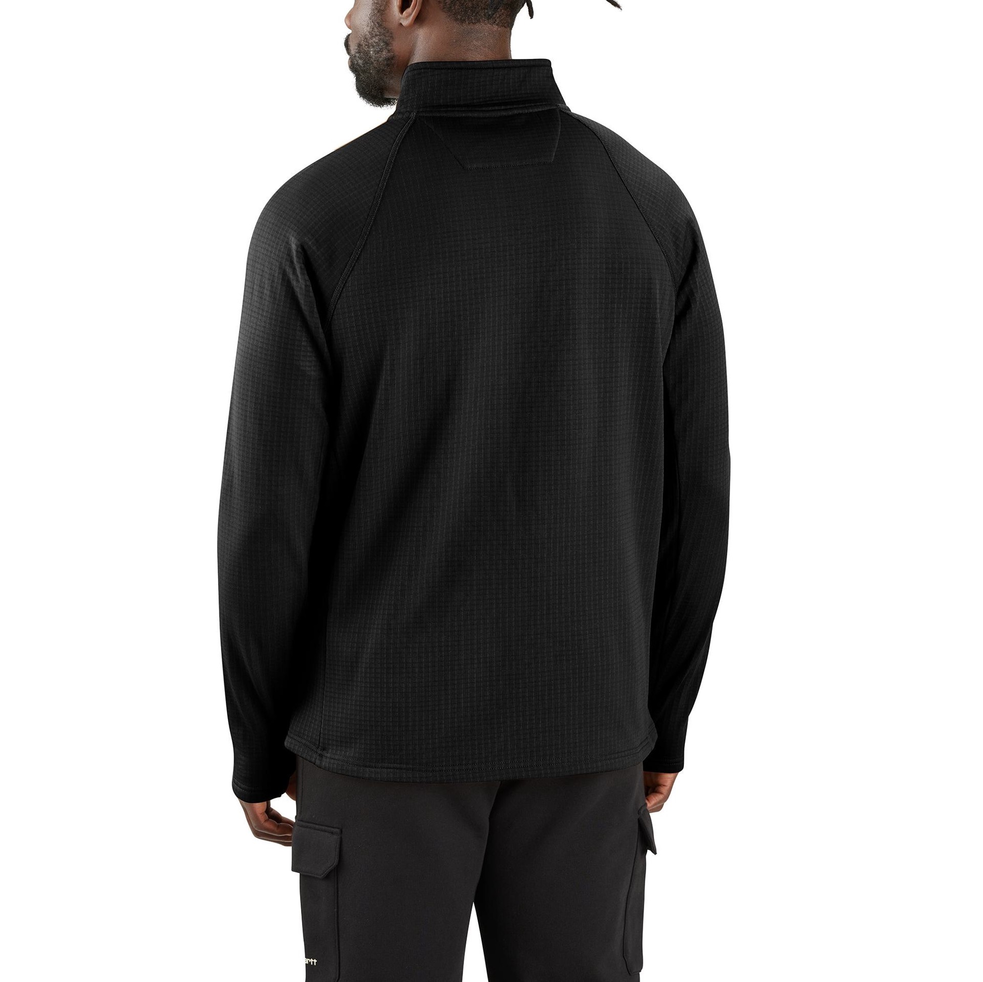 slide 2 of 5, Carhartt Men's Black Light weight Fleece Long sleeve Solid T-shirt ( 2XL ), 1 ct
