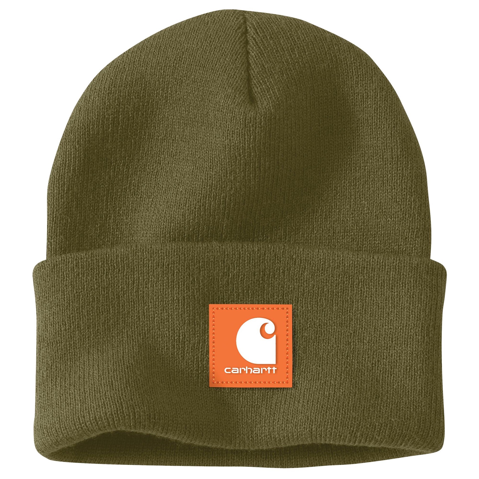 slide 2 of 4, Carhartt Men's Dark Bronzed Green Acrylic Knit hat, 1 ct