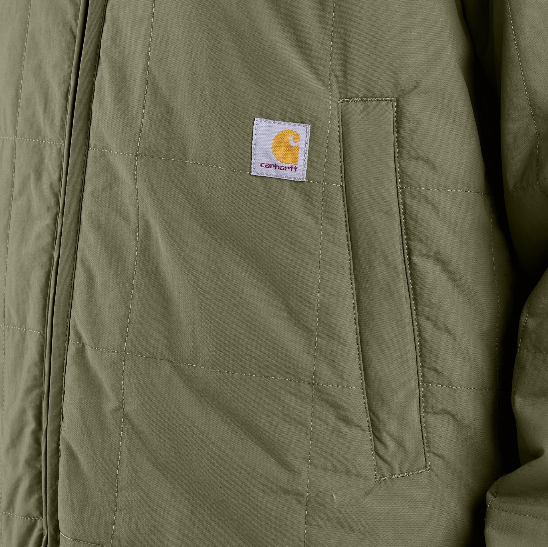 slide 4 of 5, Carhartt Women's Dusty Olive Canvas Insulated Insulated jacket ( Large ), 1 ct