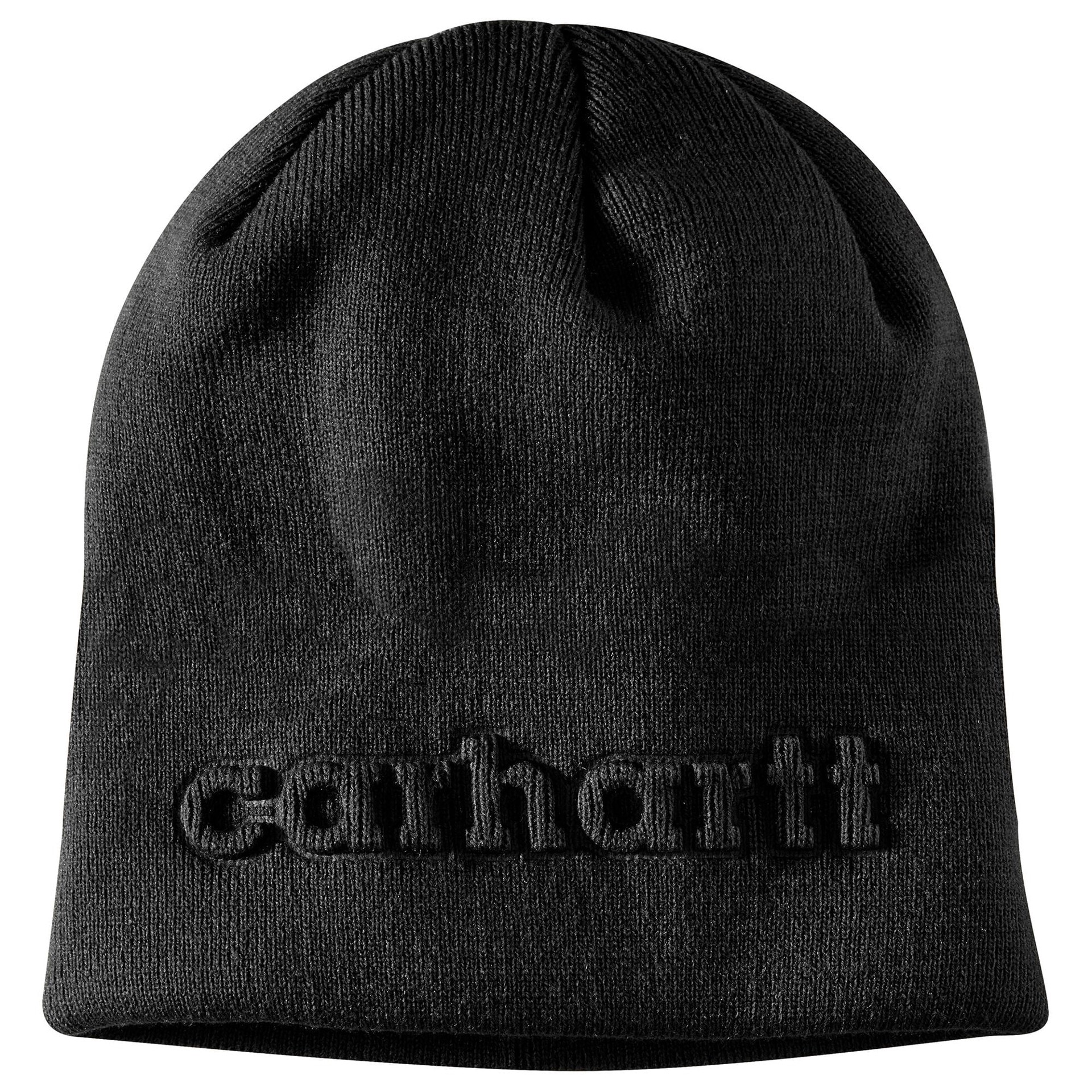 slide 2 of 4, Carhartt Men's Black Acrylic Knit hat, 1 ct