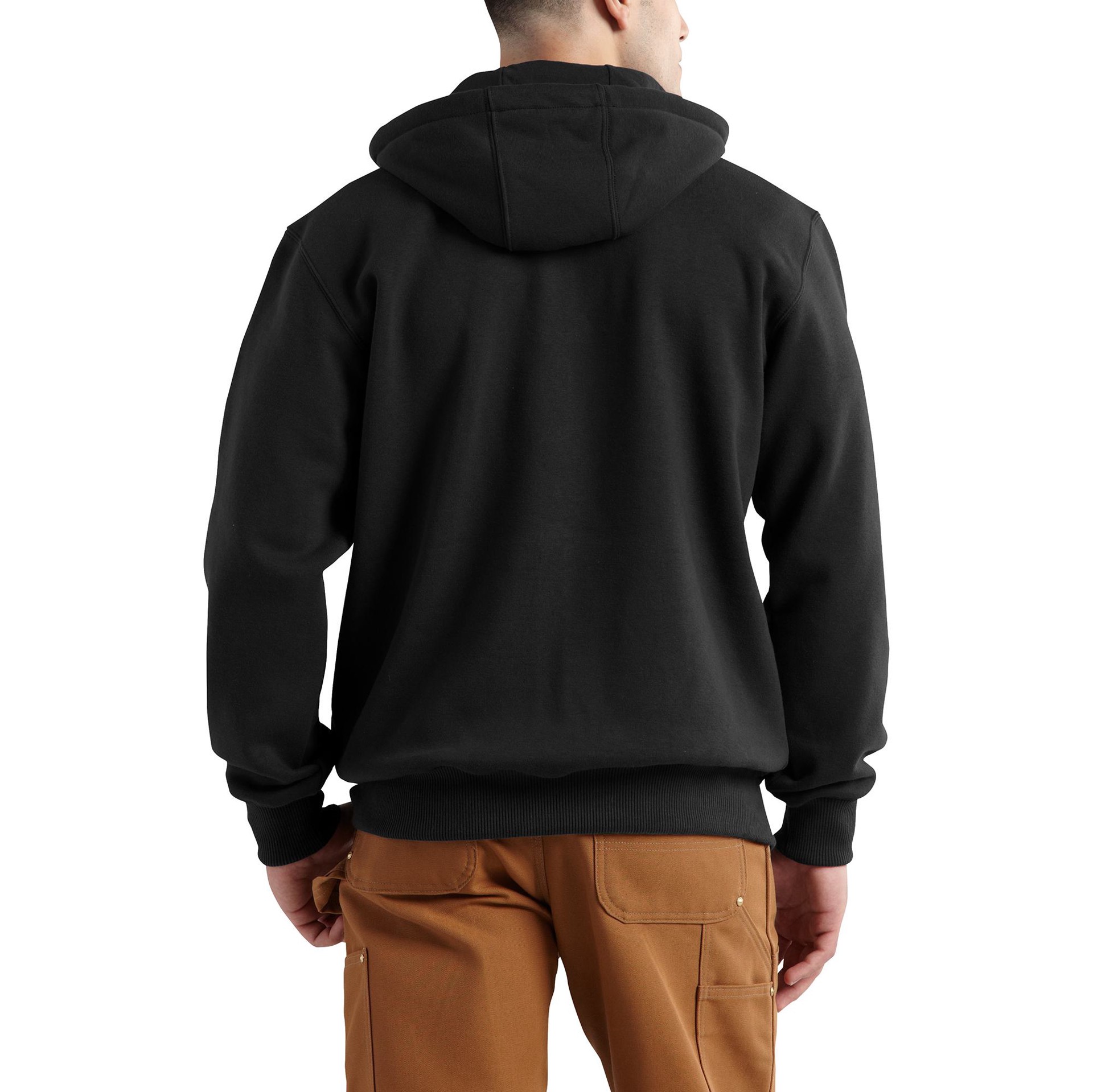 slide 2 of 6, Carhartt Men's Black Heavy weight Fleece Long sleeve Solid Hoodie ( 2XL ), 1 ct