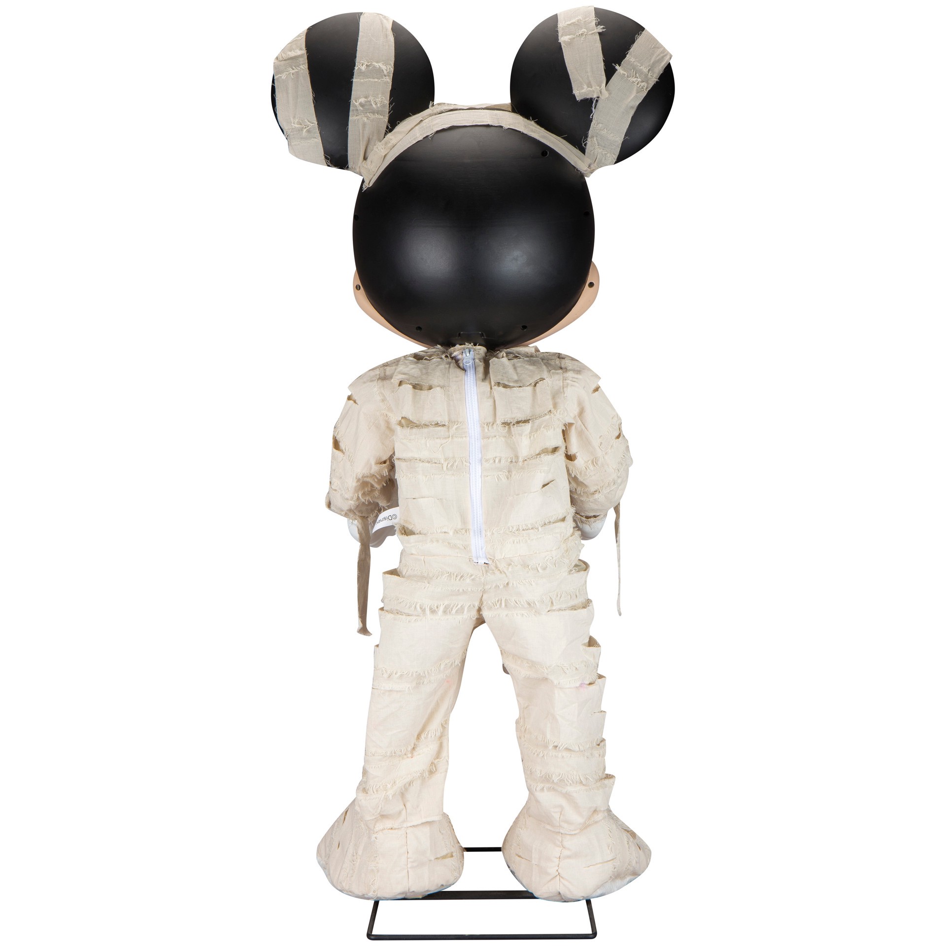 slide 2 of 6, Disney 4-ft Mickey Mouse Mummy Motion Activated Animatronic, 1 ct