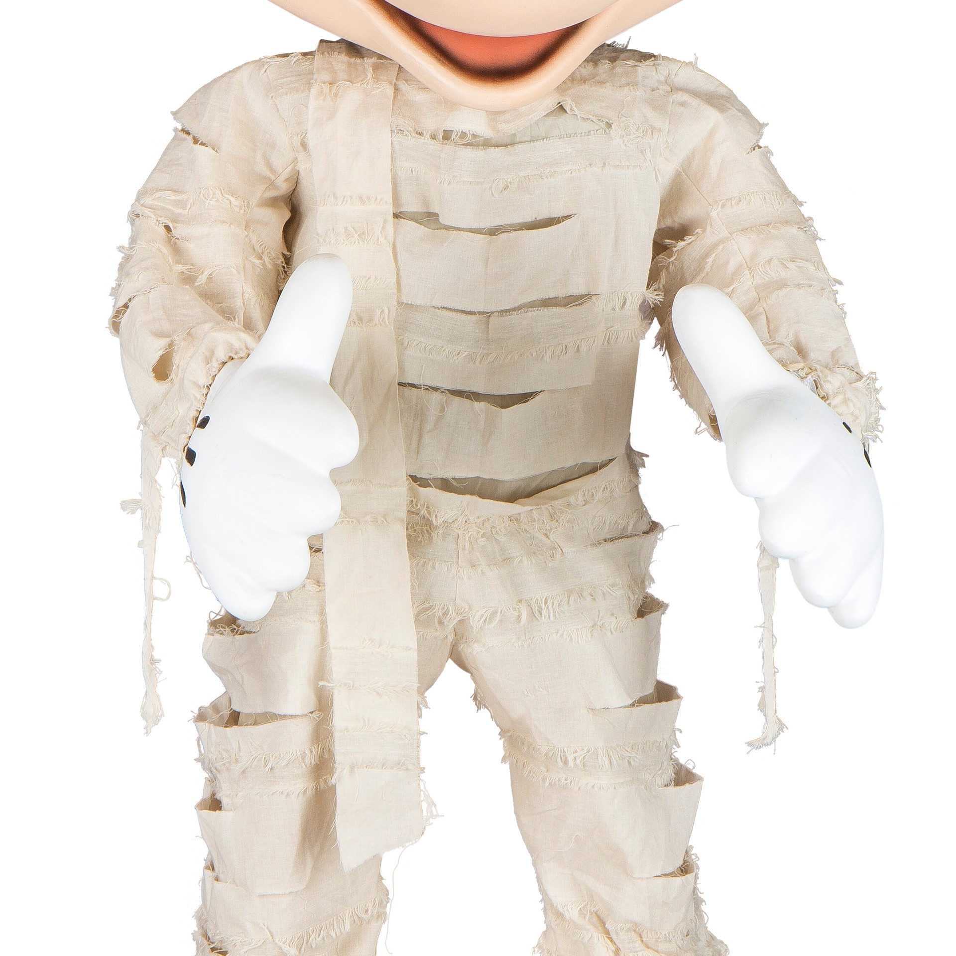 slide 3 of 6, Disney 4-ft Mickey Mouse Mummy Motion Activated Animatronic, 1 ct