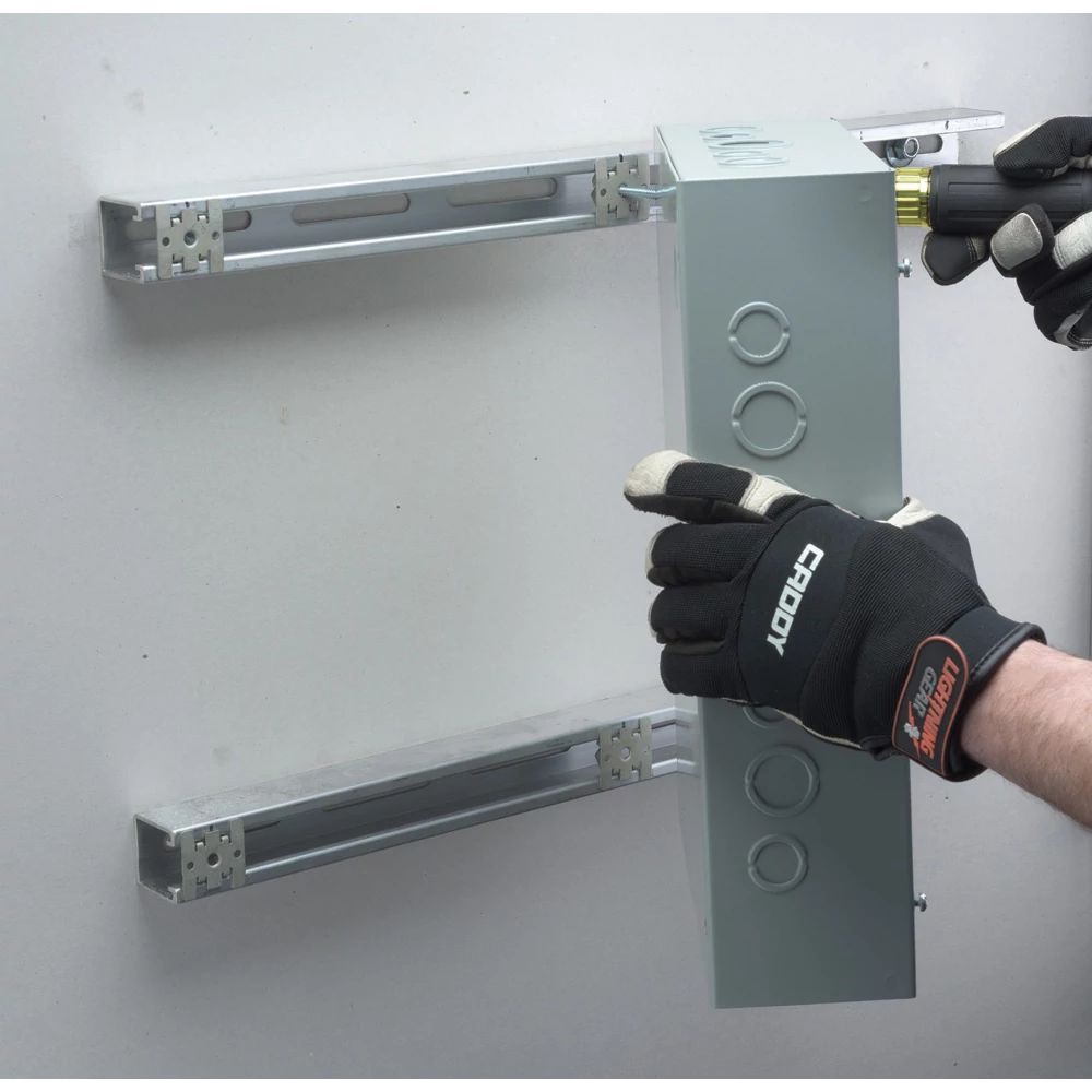 slide 3 of 6, nVent CADDY 1/2-in Square Strut Nut, 1 ct