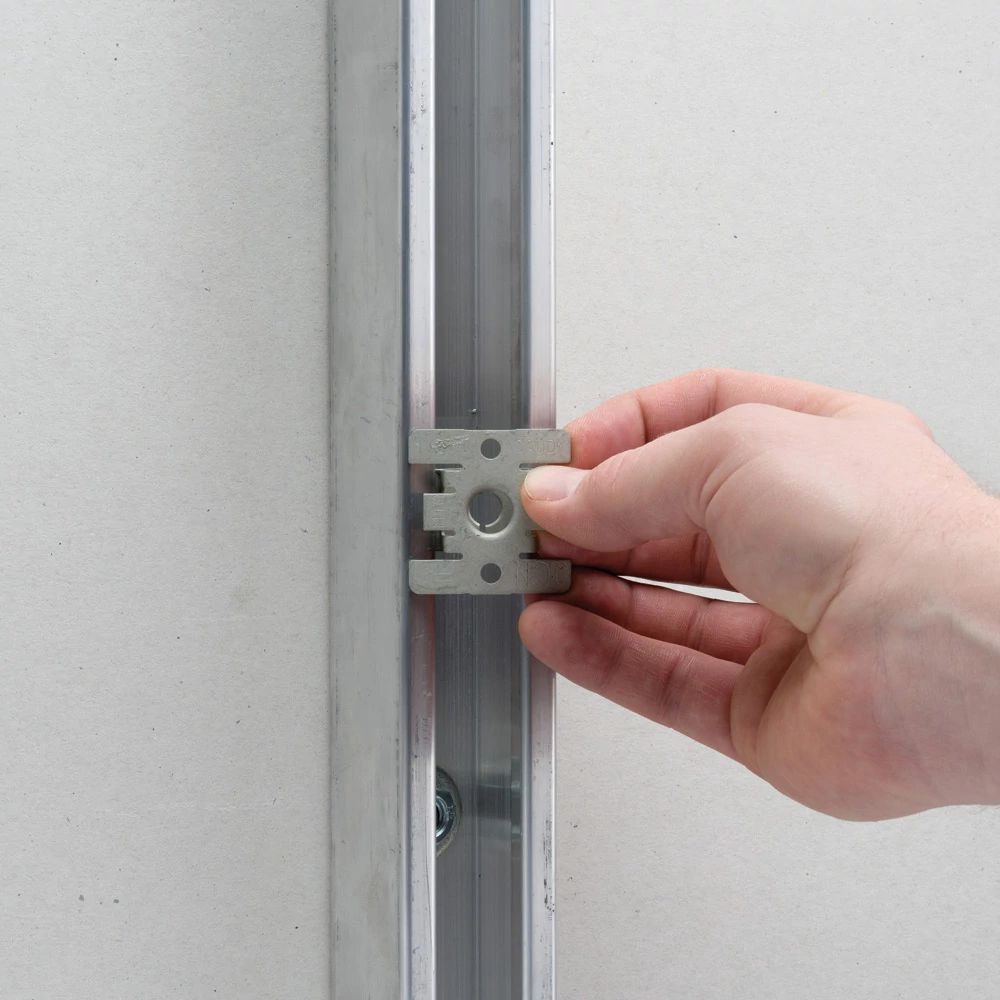 slide 6 of 6, nVent CADDY 1/2-in Square Strut Nut, 1 ct