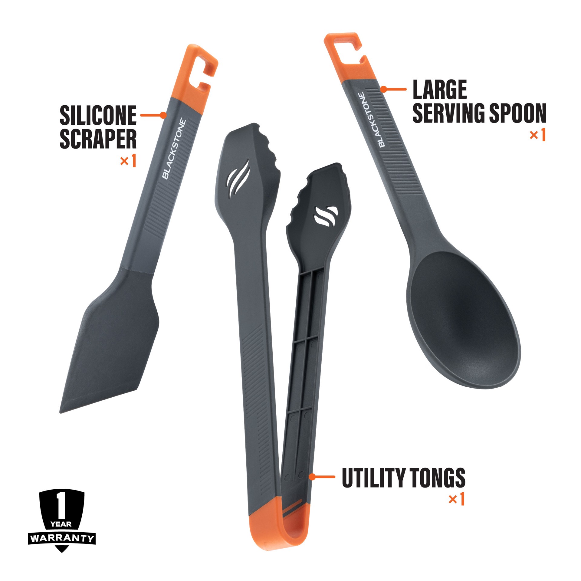 slide 3 of 6, Blackstone Camping Tool Set 3 -Piece Plastic Tool set 3 -Piece Plastic Tool set, 1 ct