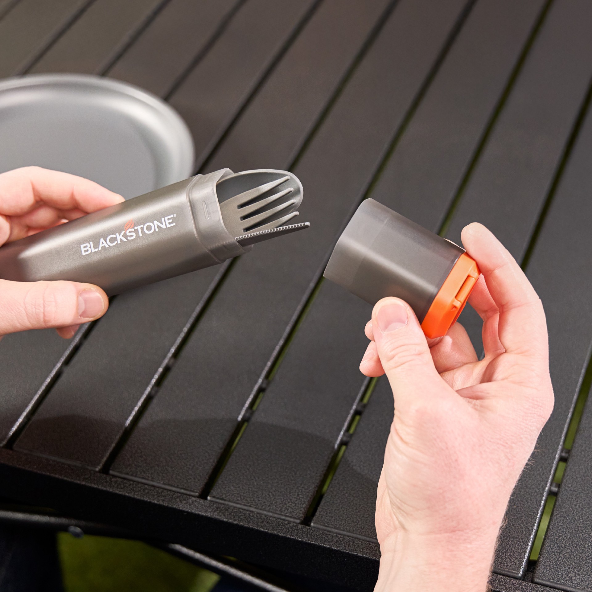 slide 3 of 6, Blackstone Camping Utensils Set 16 -Piece Plastic Utensil rest with cover, 1 ct