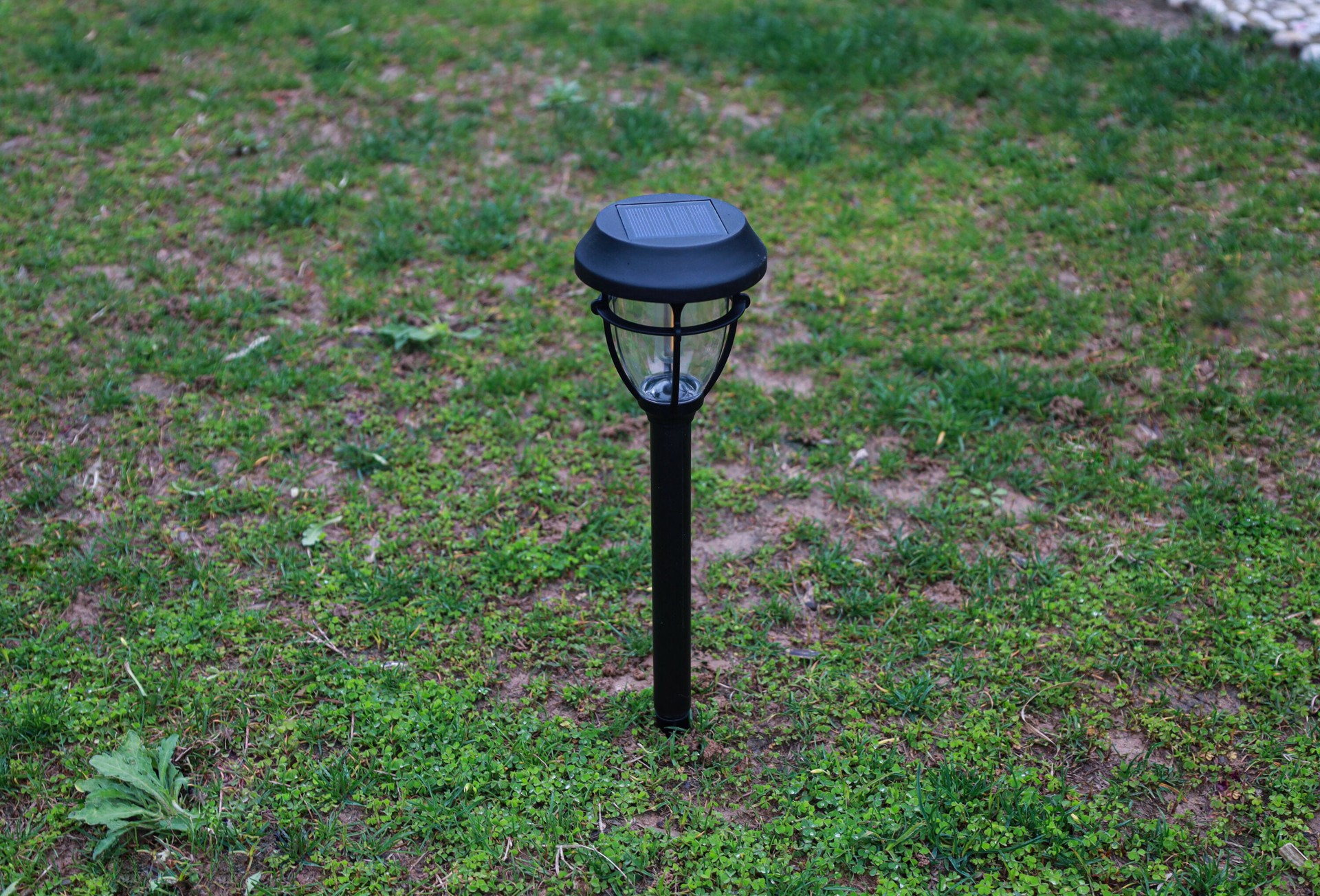 slide 4 of 6, Harbor Breeze 10 -Pack 10ct solar filament light 5 -Lumens 0.01 -Watt Black Solar LED Outdoor Path Light Kit ( 3000-K ), 1 ct