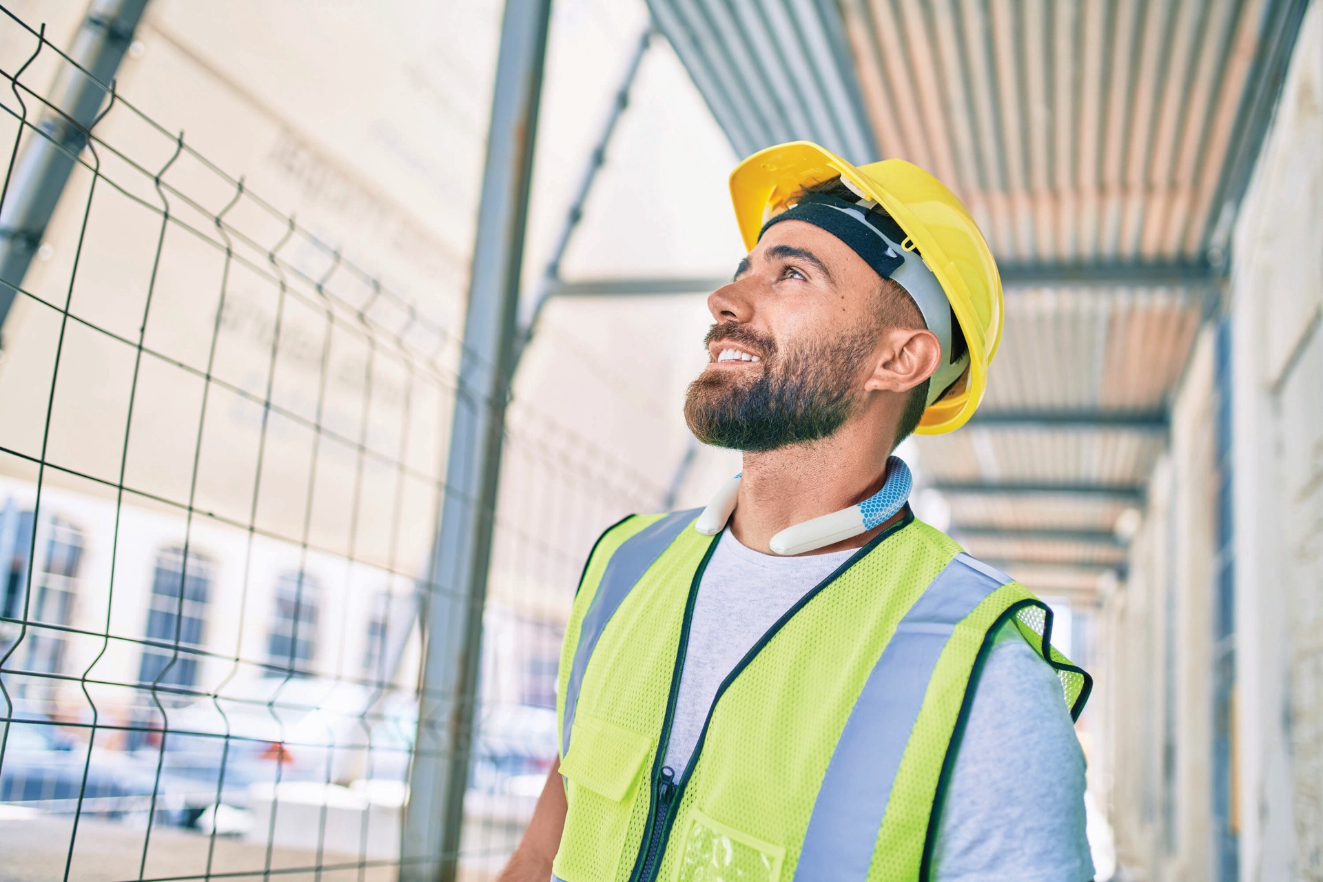 slide 4 of 5, Kobalt Blue Polyester Neck wrap ( Large ), 1 ct