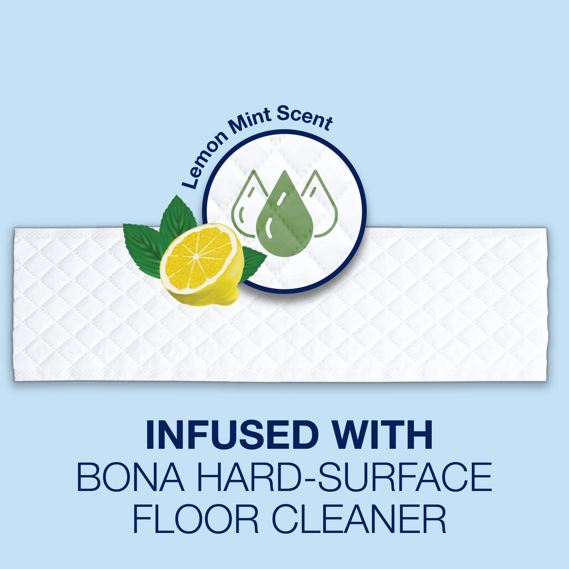 slide 3 of 6, Bona 12 -Pack Microfiber Mop Pad, 1 ct