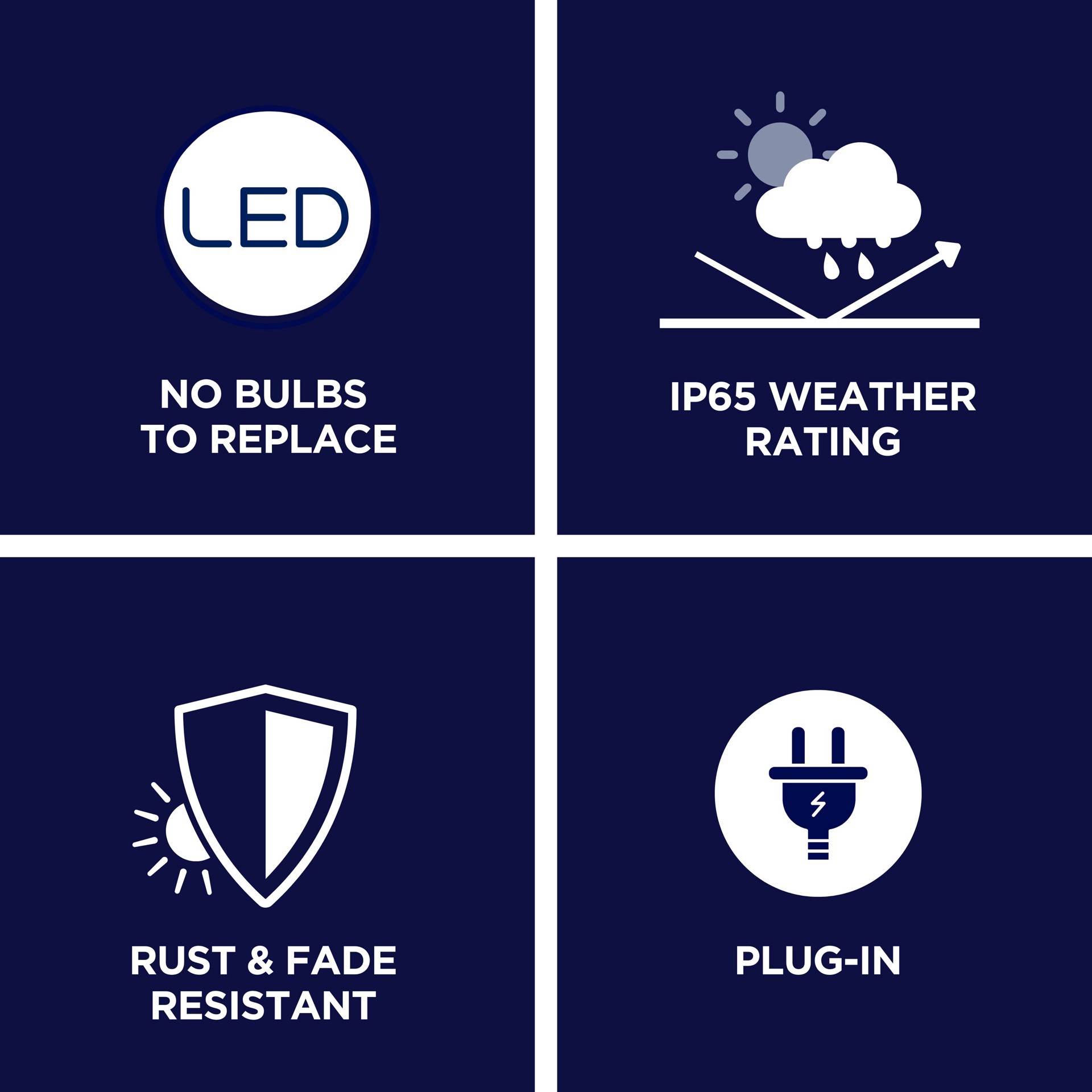 slide 6 of 6, Harbor Breeze 12-ft Plug-in Black Indoor/Outdoor String Light with 10 Color changing -Light LED Globe Bulbs with Remote, 1 ct