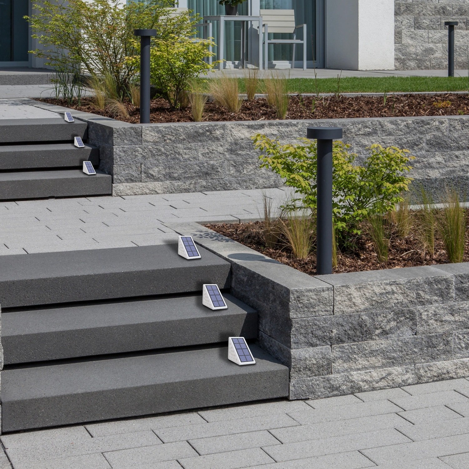 slide 6 of 6, Harbor Breeze 4 -Lumens 0.5 -Watt white Solar LED Outdoor Path Light ( 3000-K ), 1 ct