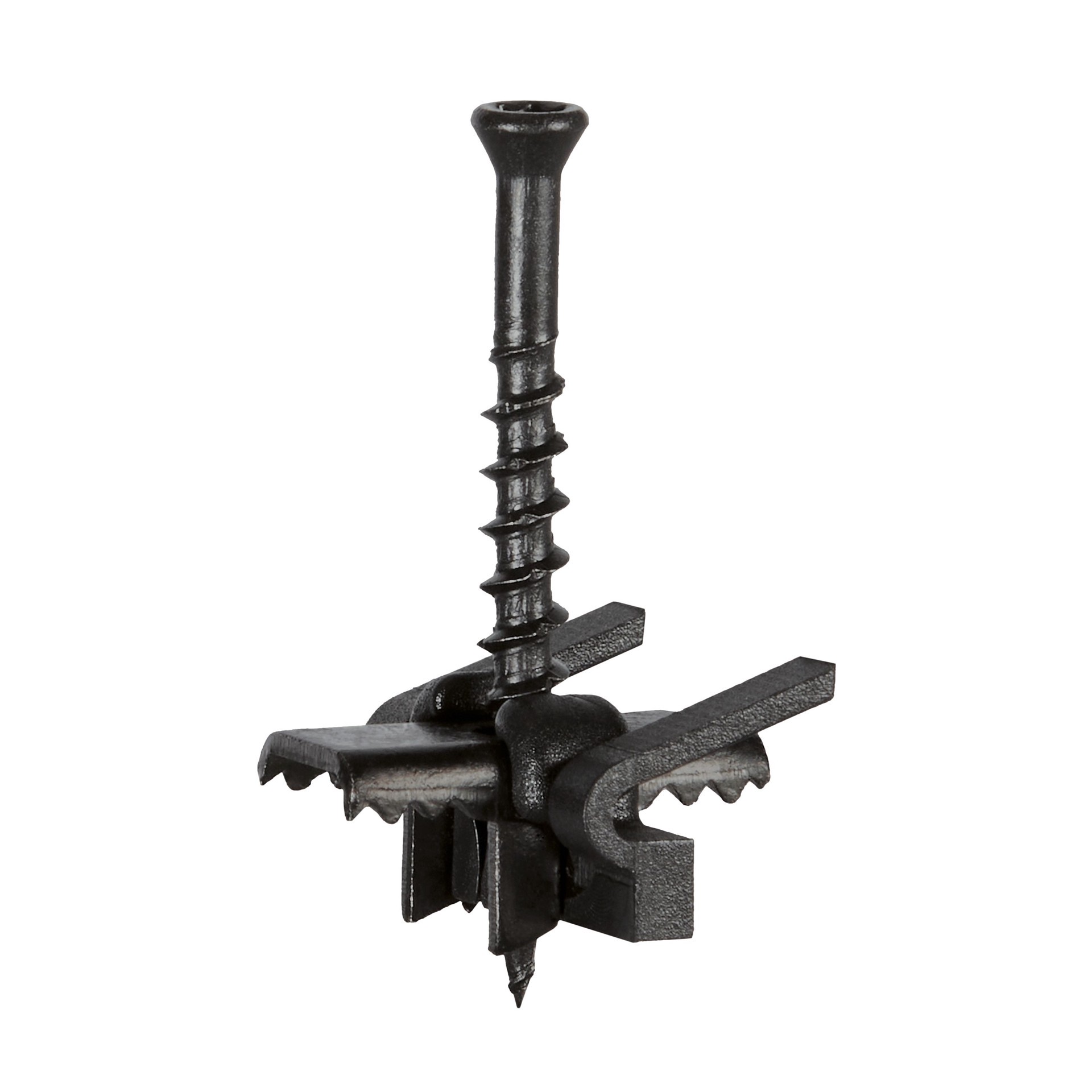 slide 6 of 6, GRIP-RITE NINJA Deck clips Black Hidden Deck Fastener 200 Square feet ( 200 -Pack ), 1 ct