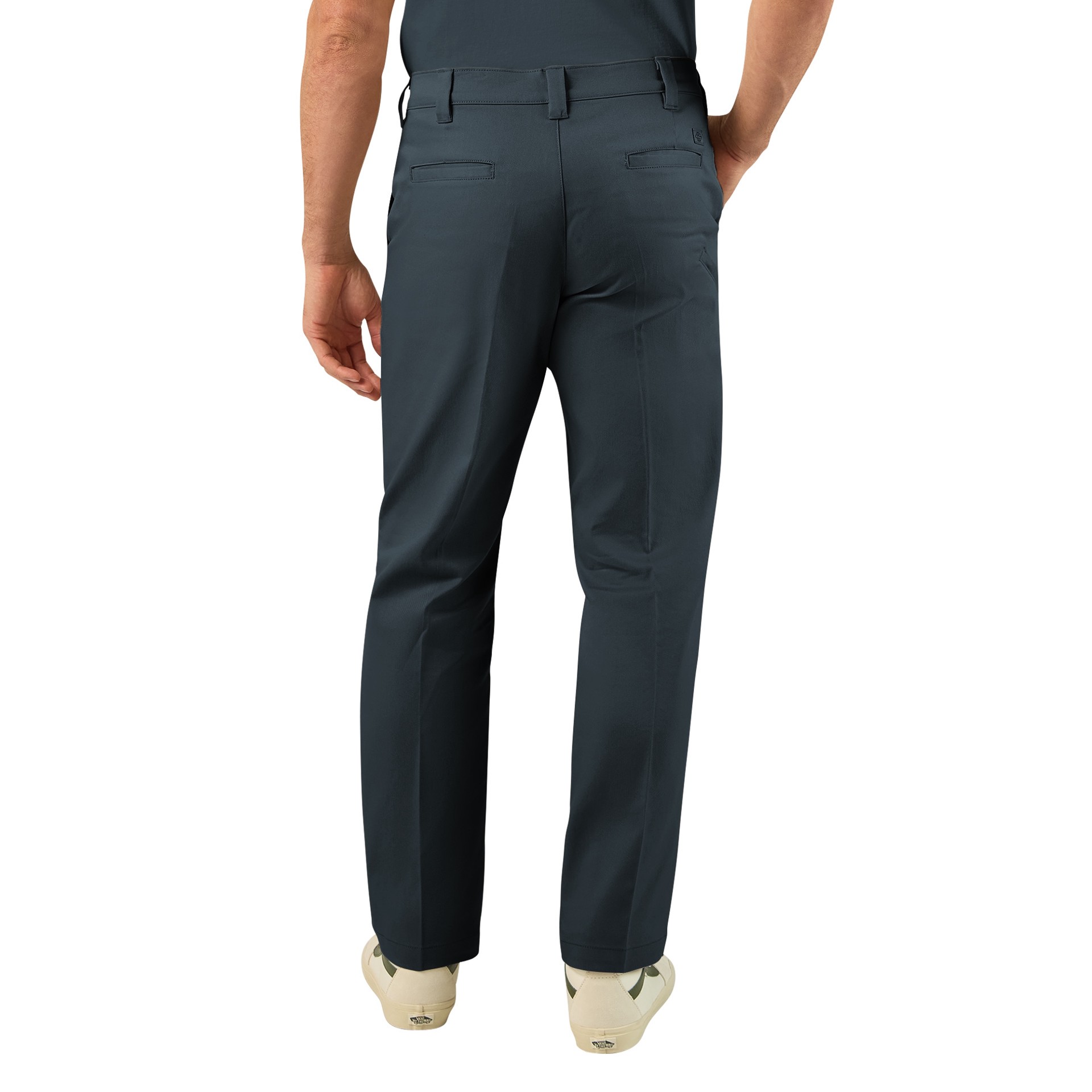 slide 2 of 4, Dickies Men's Blue Medium weight Twill Sleeveless Solid Half zip ( Medium ), 1 ct