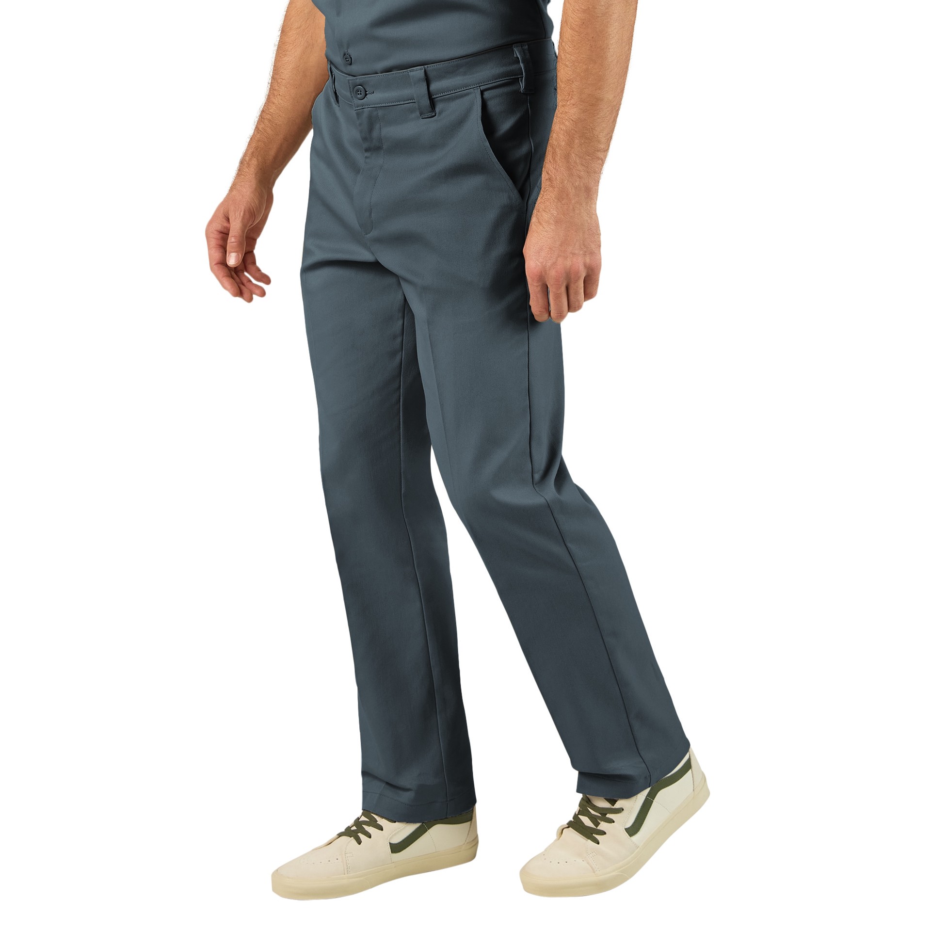 slide 3 of 4, Dickies Men's Regular Fit Dark Navy Twill Work pants ( 38 x 30 ), 1 ct