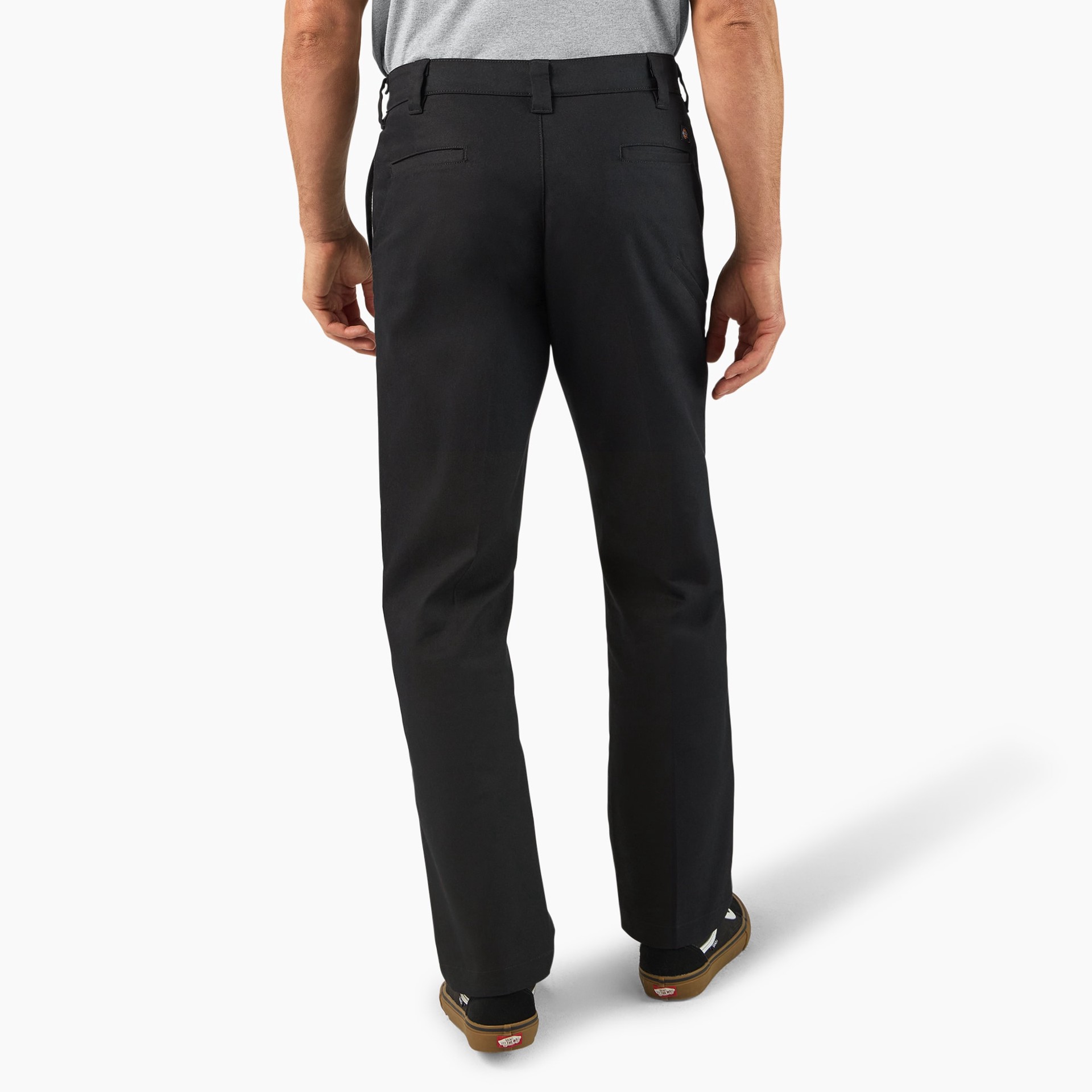 slide 2 of 4, Dickies Men's Regular Fit Black Twill Work pants ( 34 x 30 ), 1 ct