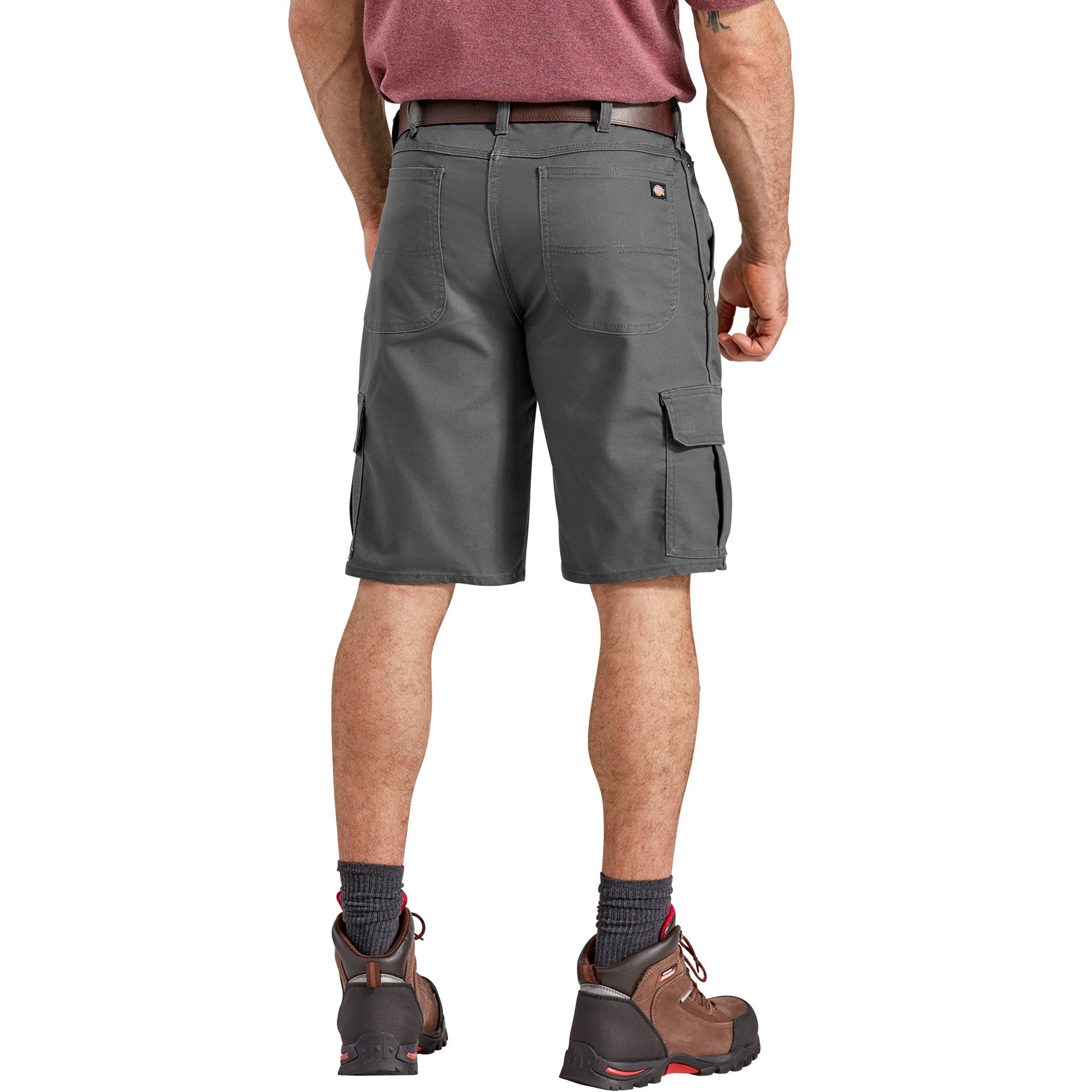slide 2 of 4, Dickies Men's Gray 11-in Cargo shorts ( Size: 32 ), 1 ct