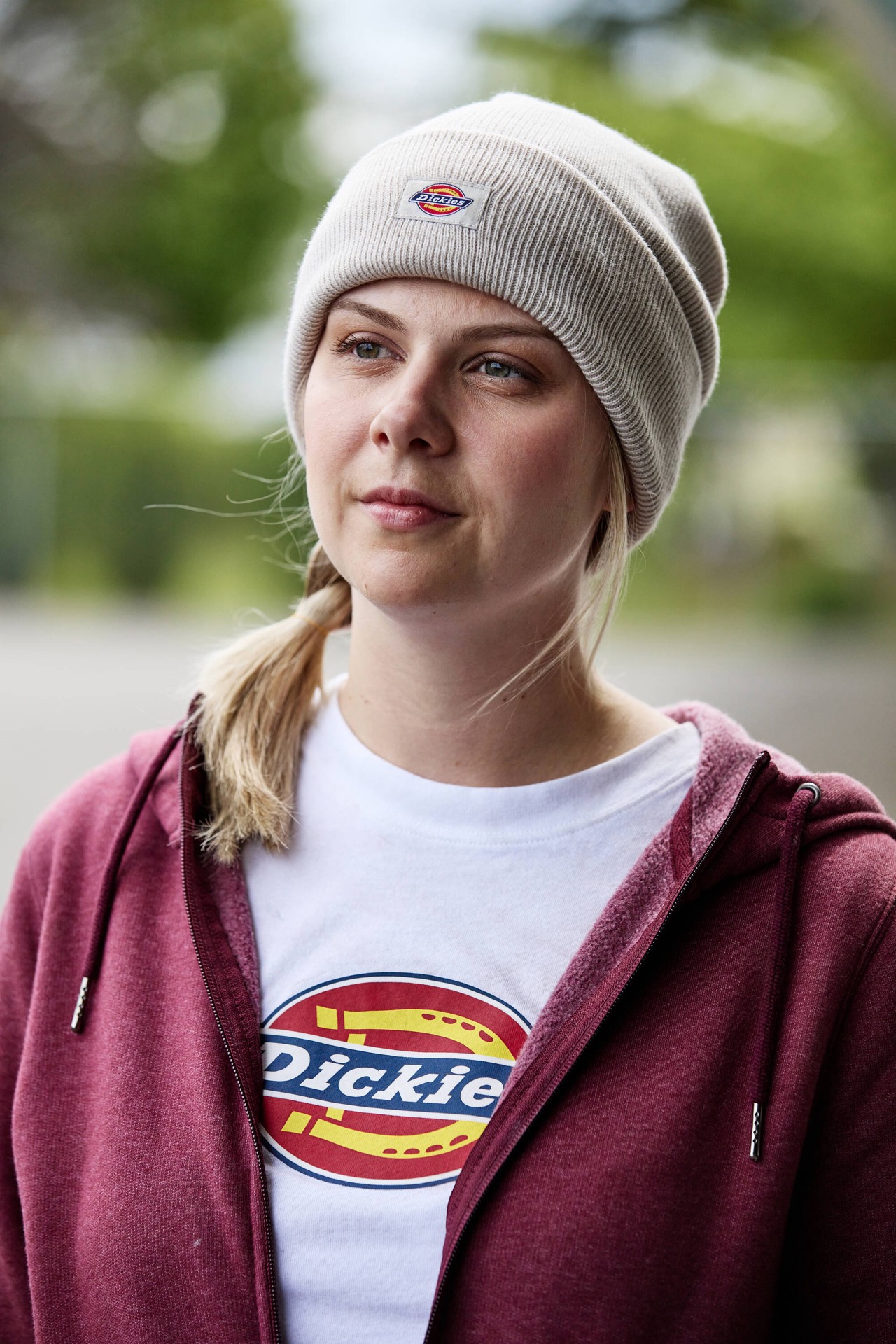 slide 4 of 4, Dickies Men's Heather Charcoal Cotton/Polyester Knit hat, 1 ct