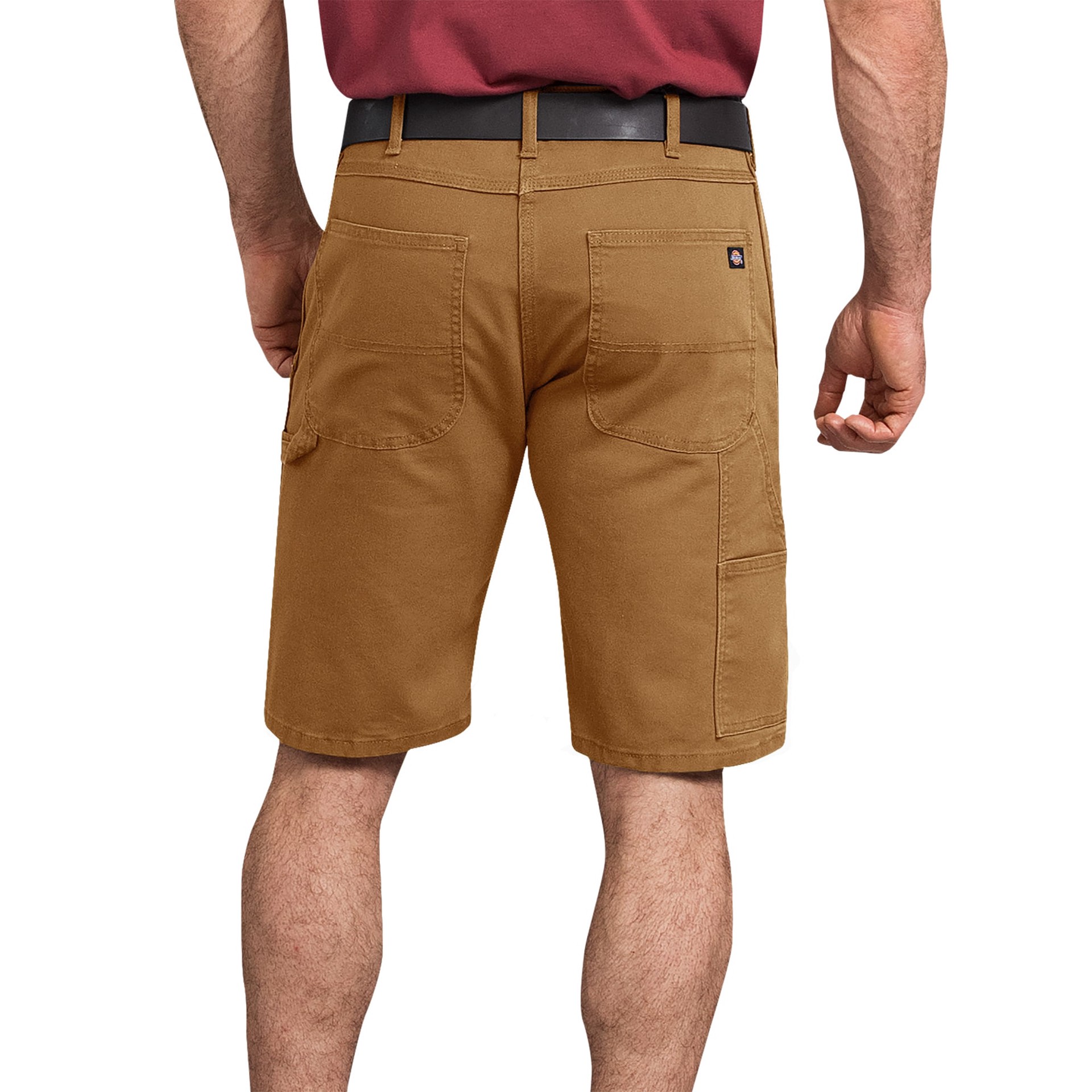 slide 2 of 4, Dickies Men's Brown Woven 11-in Carpenter shorts ( Size: 38 ), 1 ct