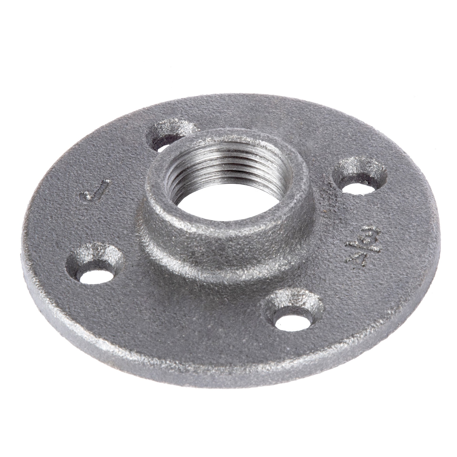 slide 2 of 6, RELIABILT 3/4-in Black Floor Flange, 1 ct