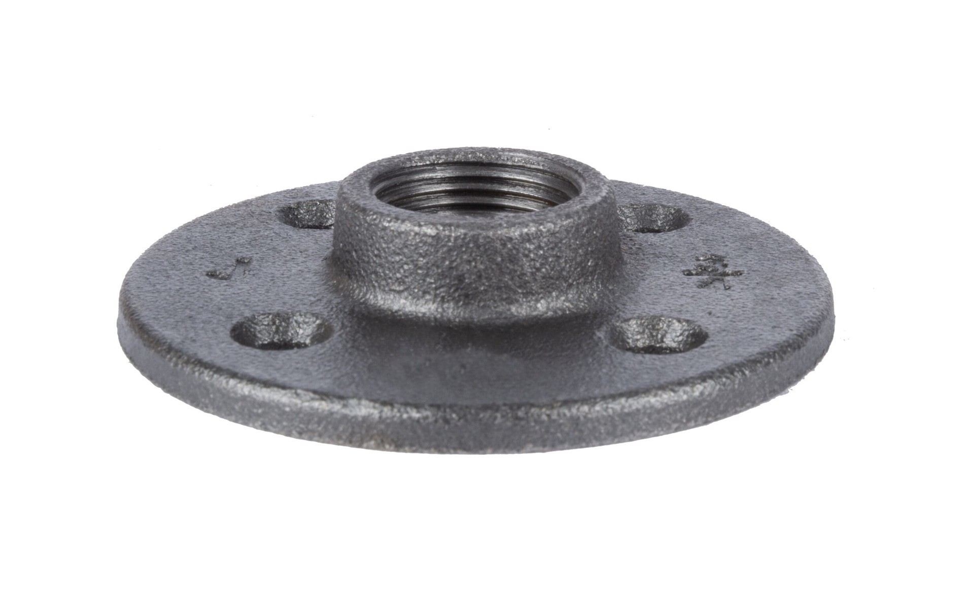 slide 3 of 6, RELIABILT 3/4-in Black Floor Flange, 1 ct