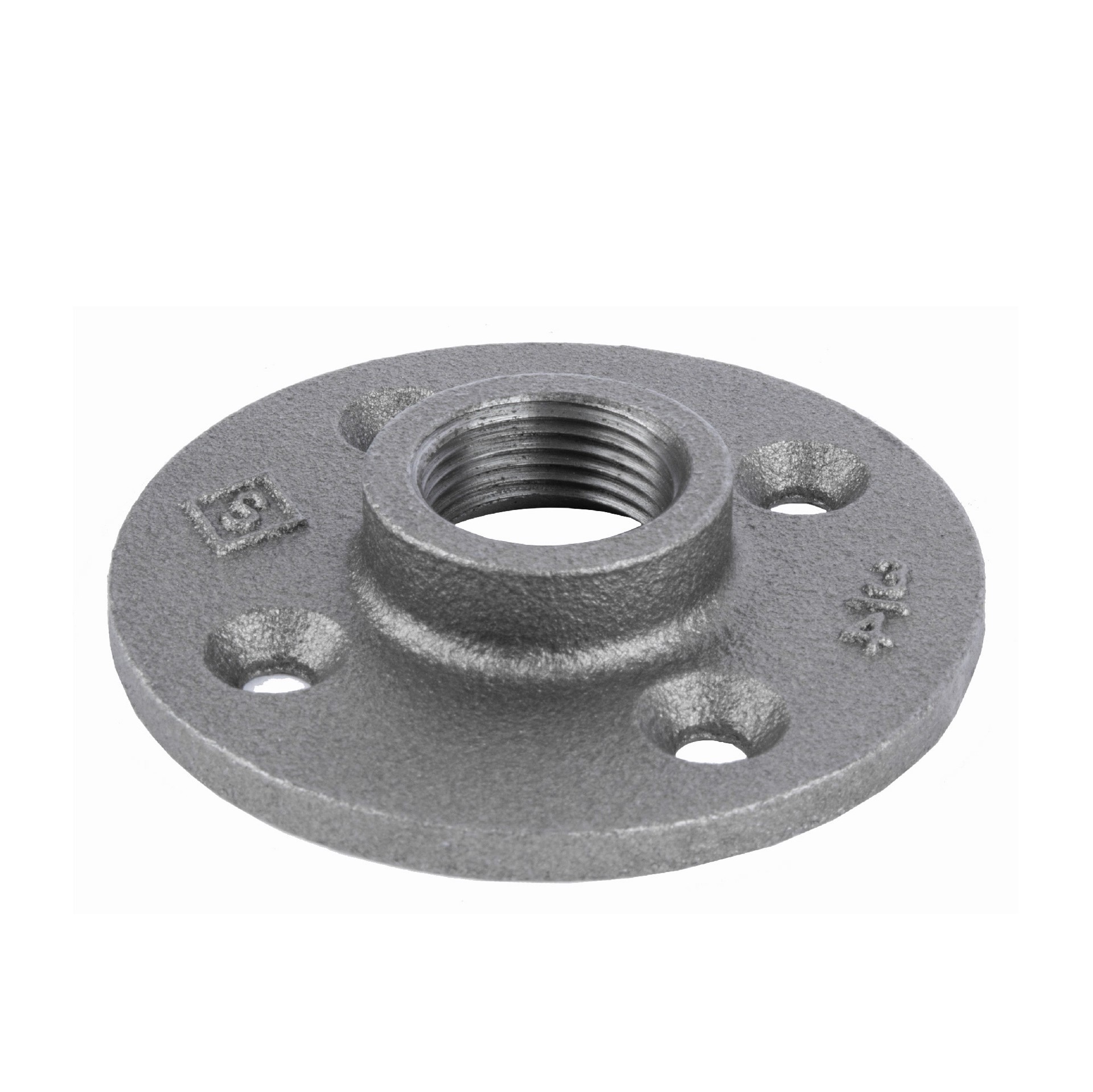 slide 1 of 6, RELIABILT 3/4-in Black Floor Flange, 1 ct