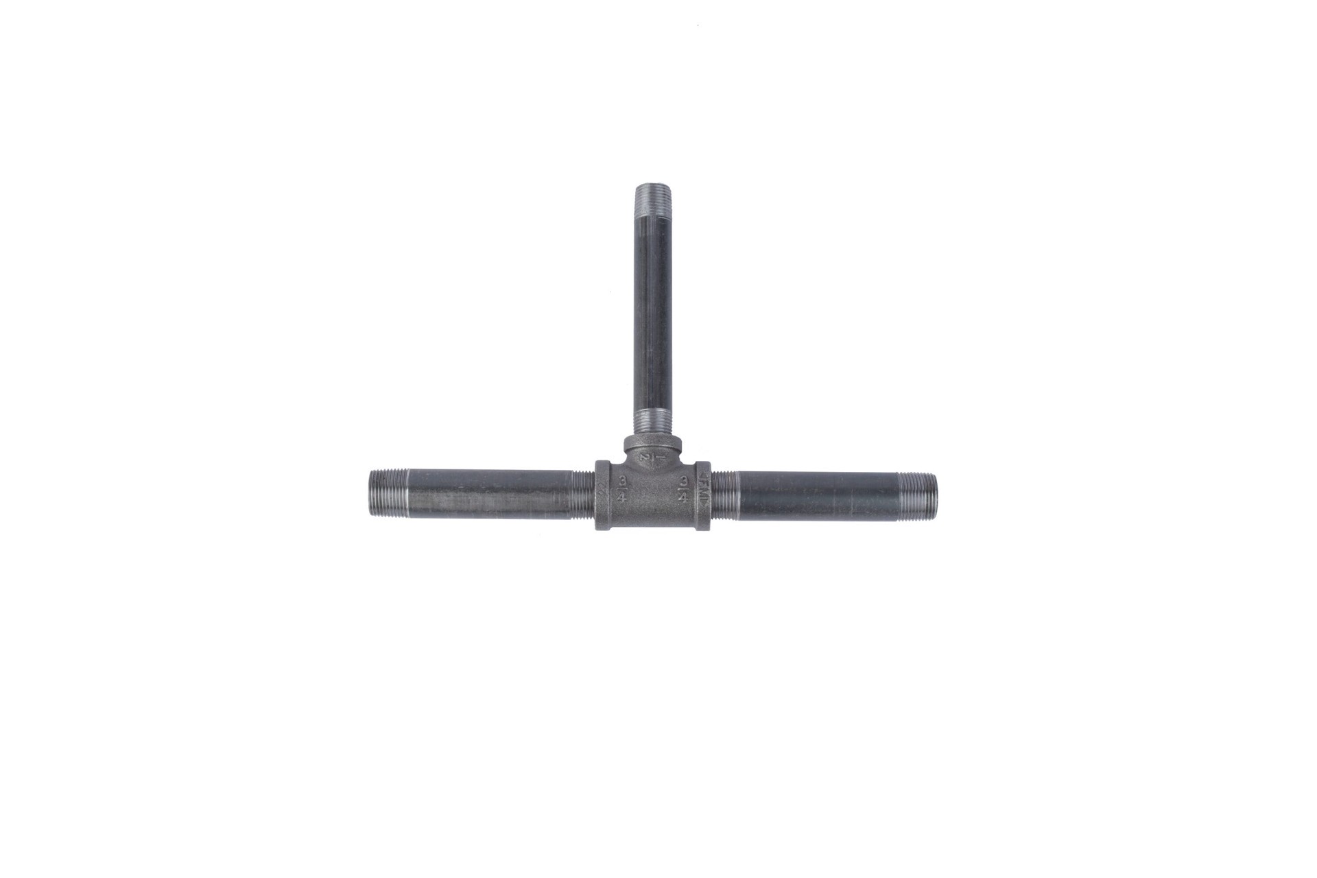 slide 5 of 6, RELIABILT 3/4-in x 1/2-in Black Reducing Tee, 1 ct