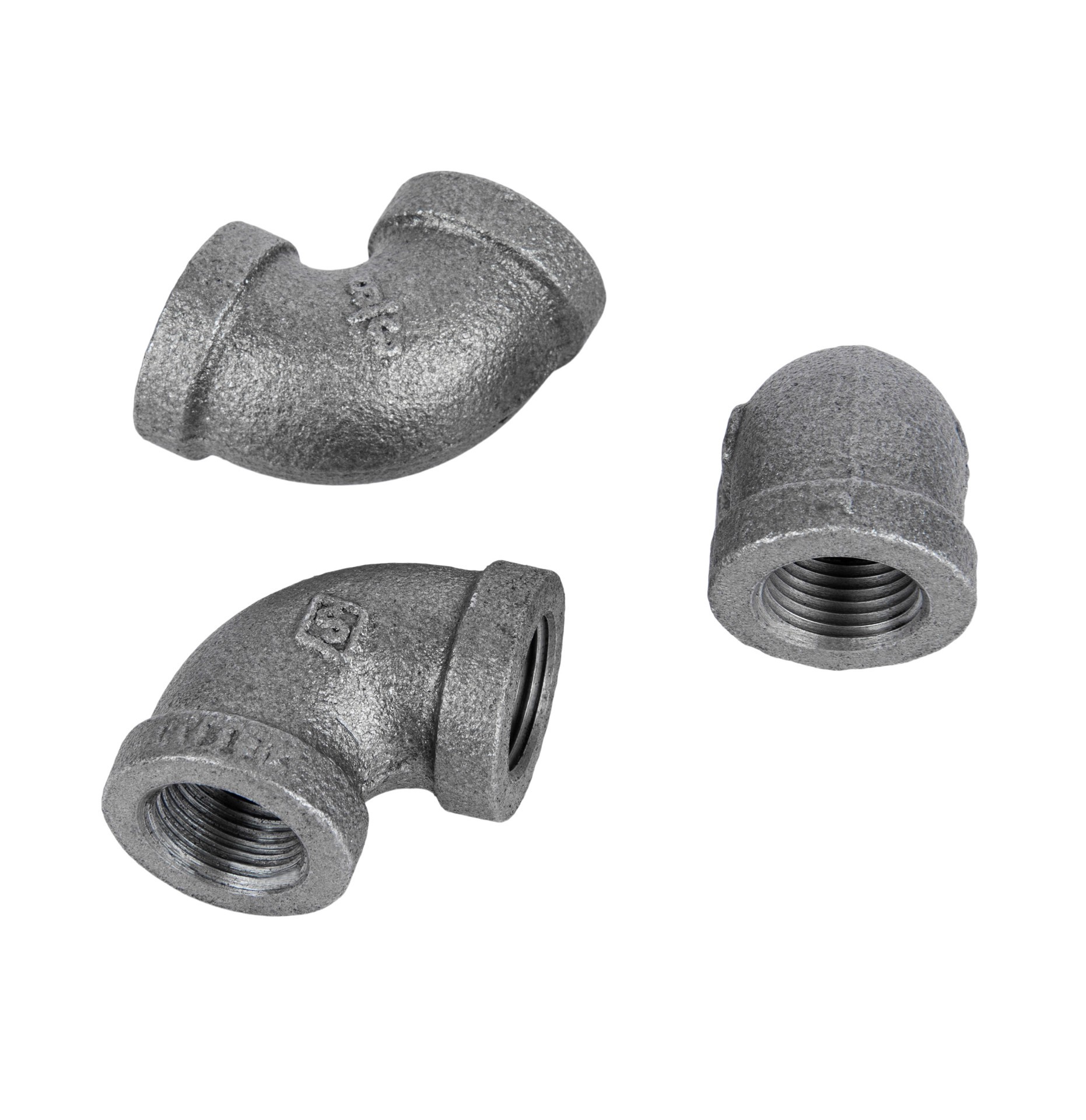 slide 5 of 6, RELIABILT 3/8-in 90-Degree Black Elbow, 1 ct