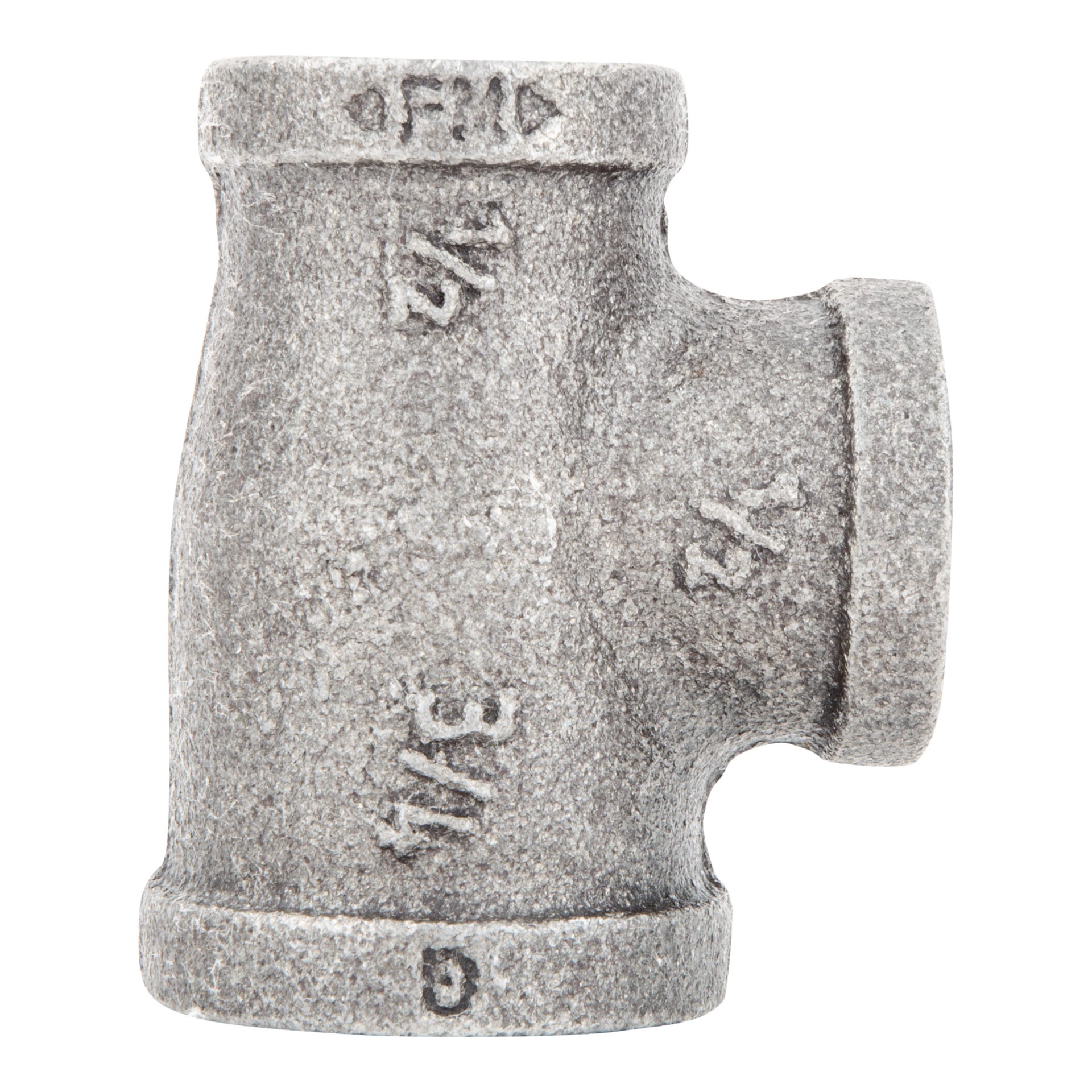 slide 4 of 6, RELIABILT 3/4-in 90-Degree Black Iron Tee, 1 ct