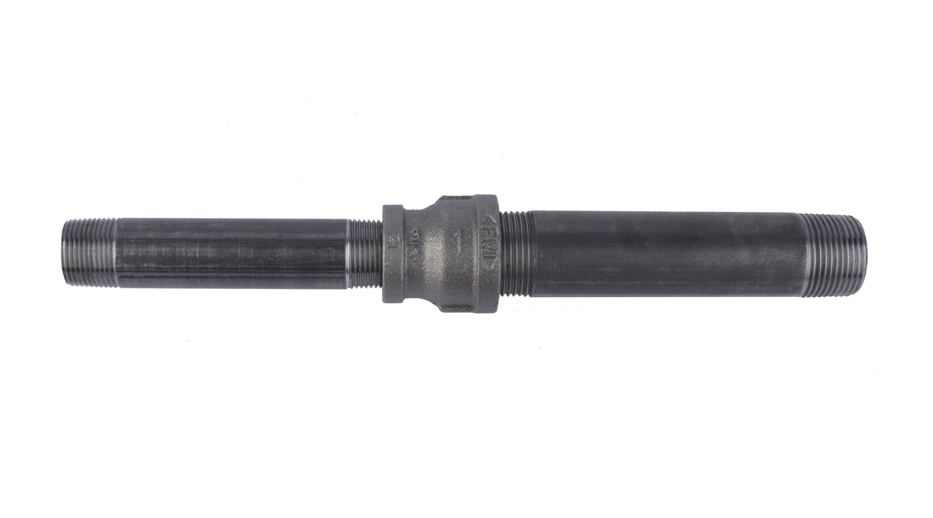 slide 6 of 6, RELIABILT 1-in x 3/4-in Black Hex Coupling, 1 ct