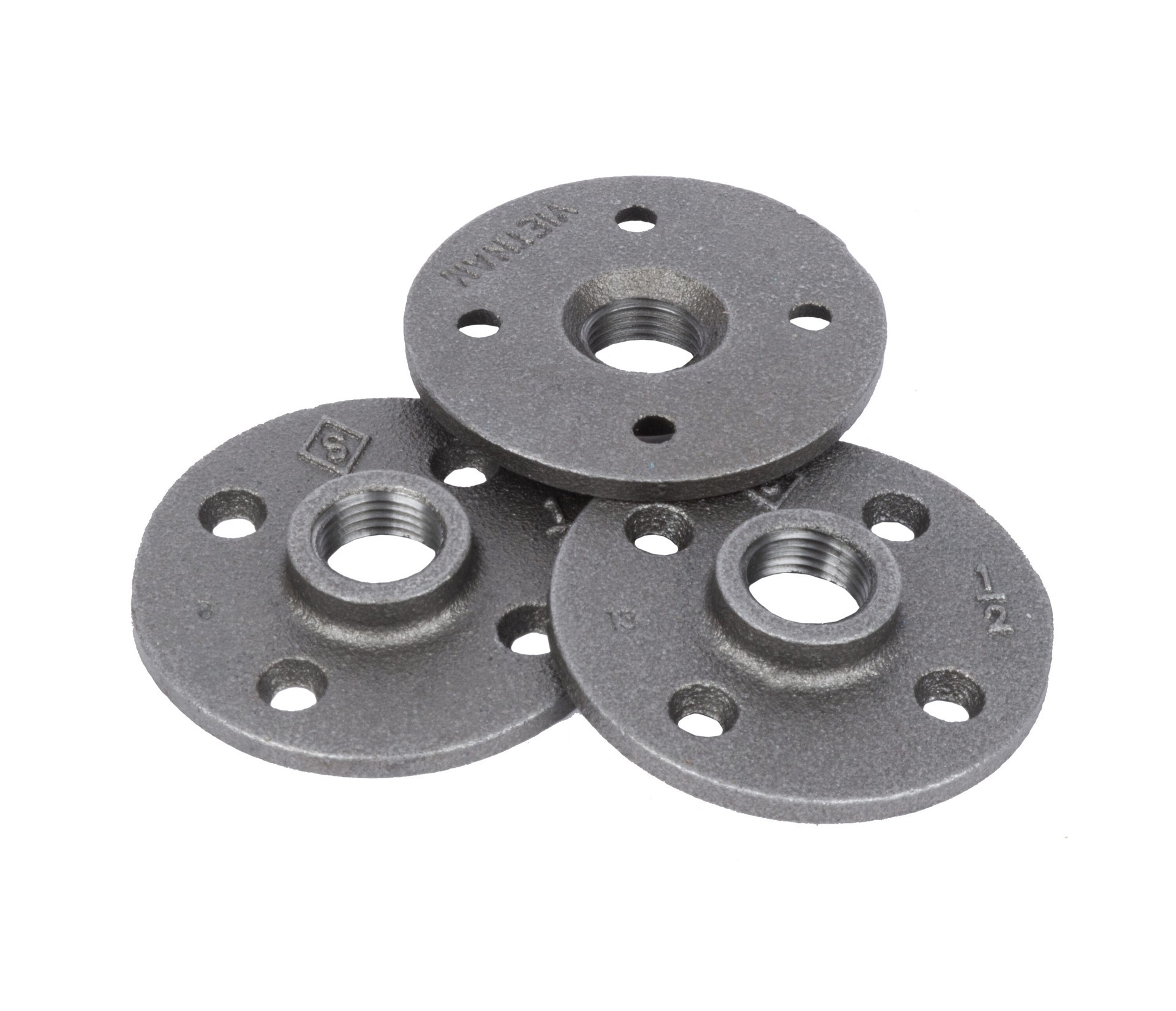 slide 6 of 6, RELIABILT 1/2-in Black Floor Flange, 1 ct