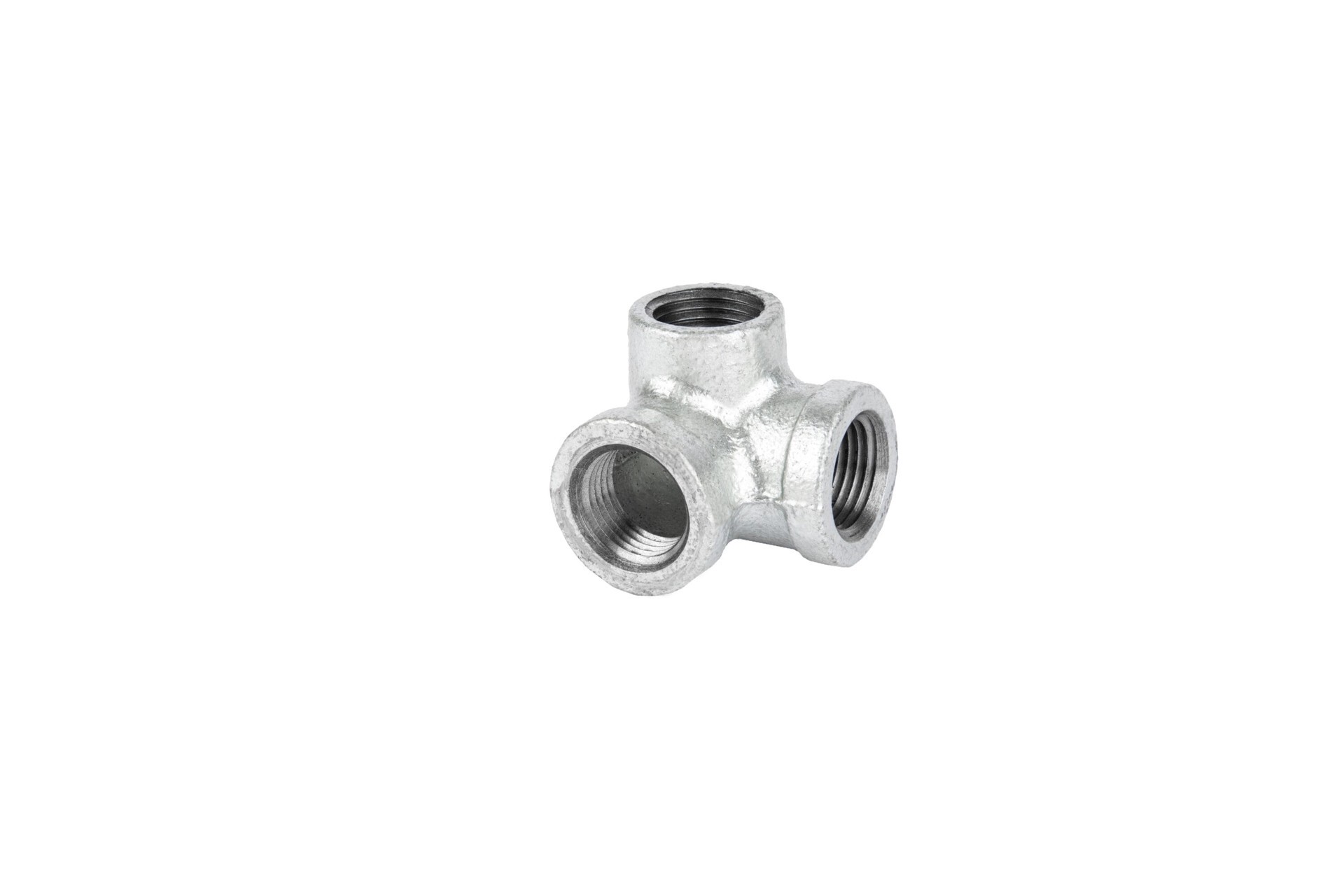 slide 4 of 6, RELIABILT 1/2-in 90-Degree Galvanized Side Outlet Elbow, 1 ct