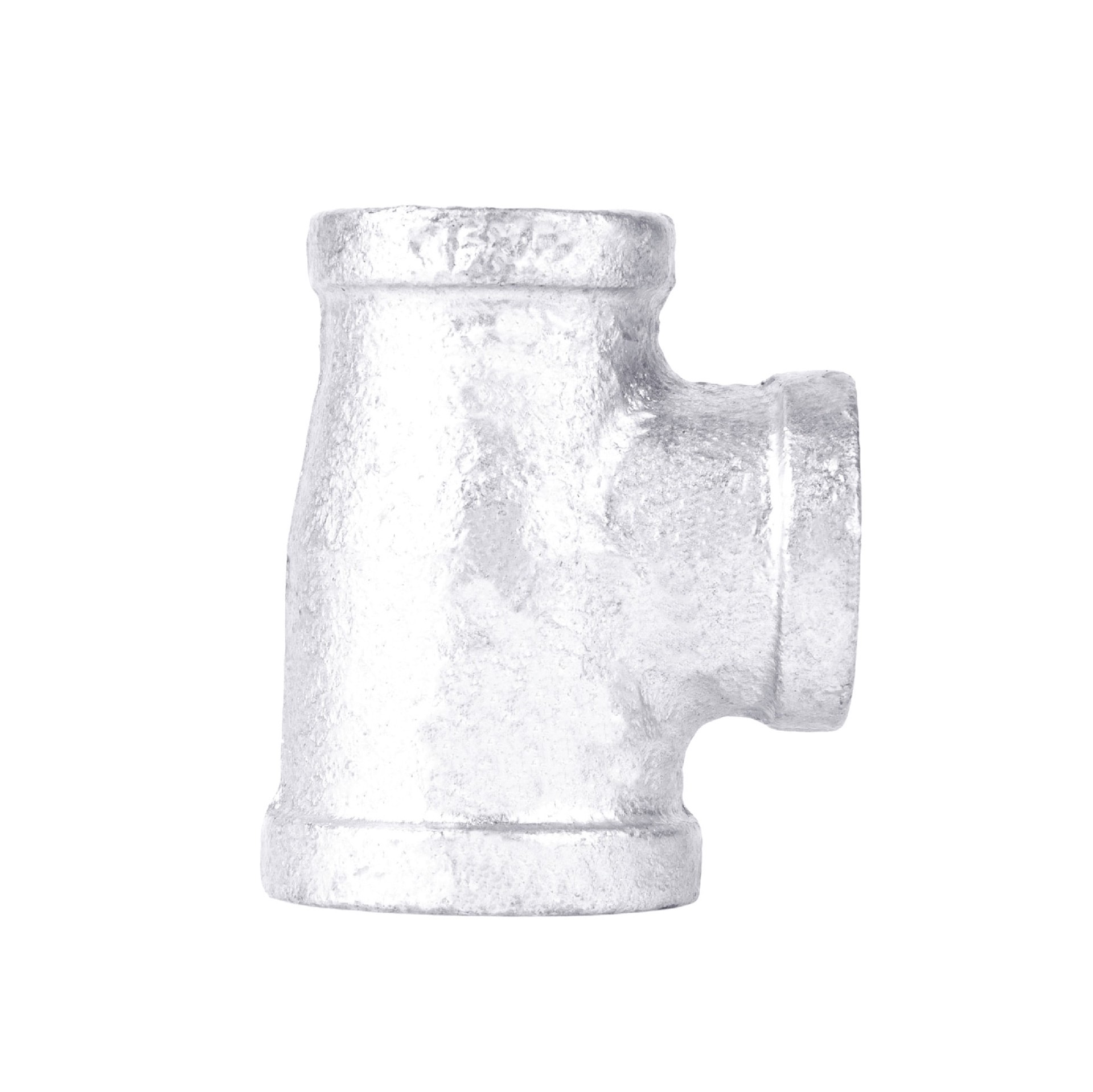 slide 1 of 6, RELIABILT 3/4-in x 1/2-in Galvanized Reducing Tee, 1 ct