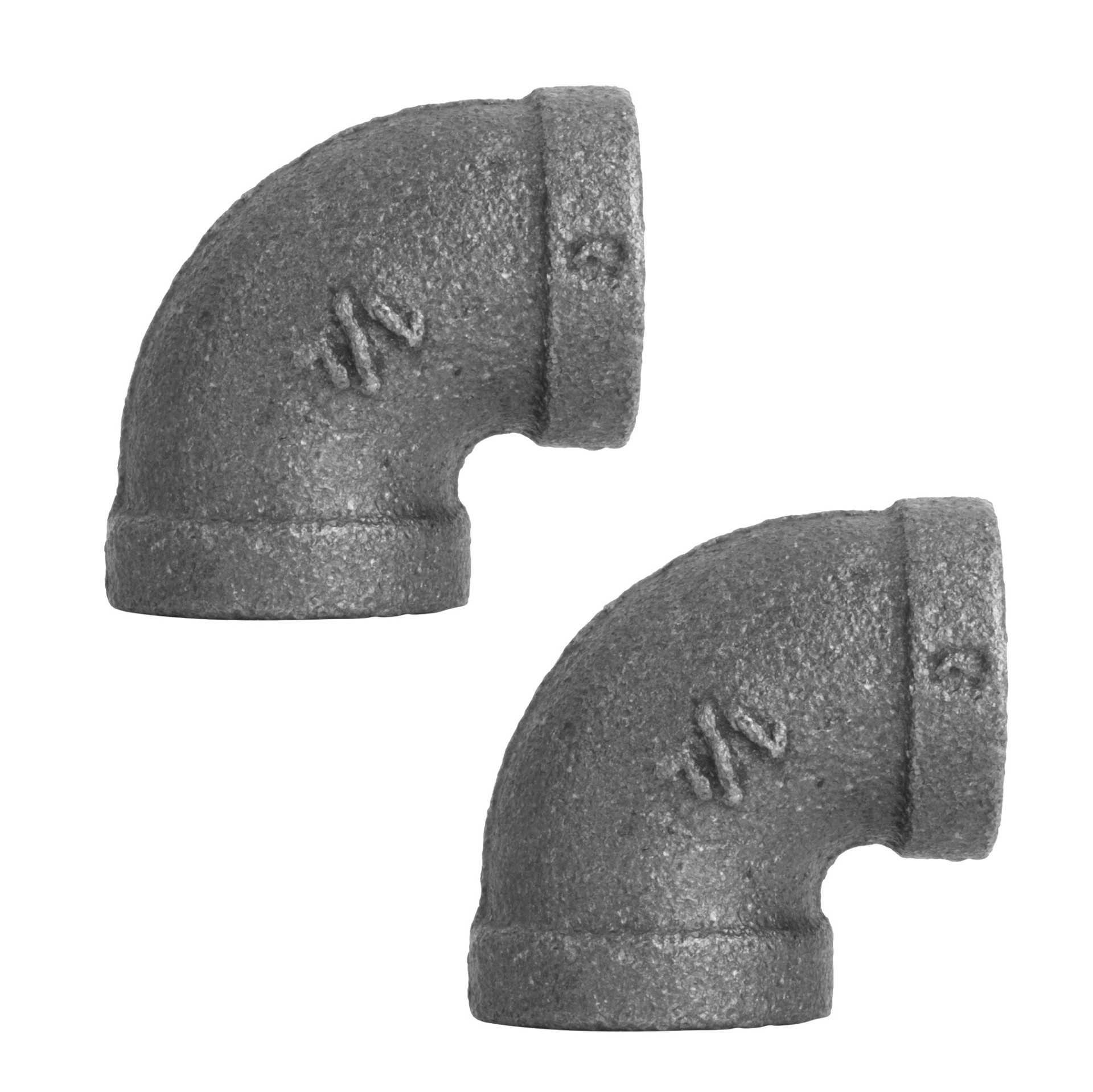 slide 4 of 6, RELIABILT 1/4-in 90-Degree Black Iron Elbow, 1 ct