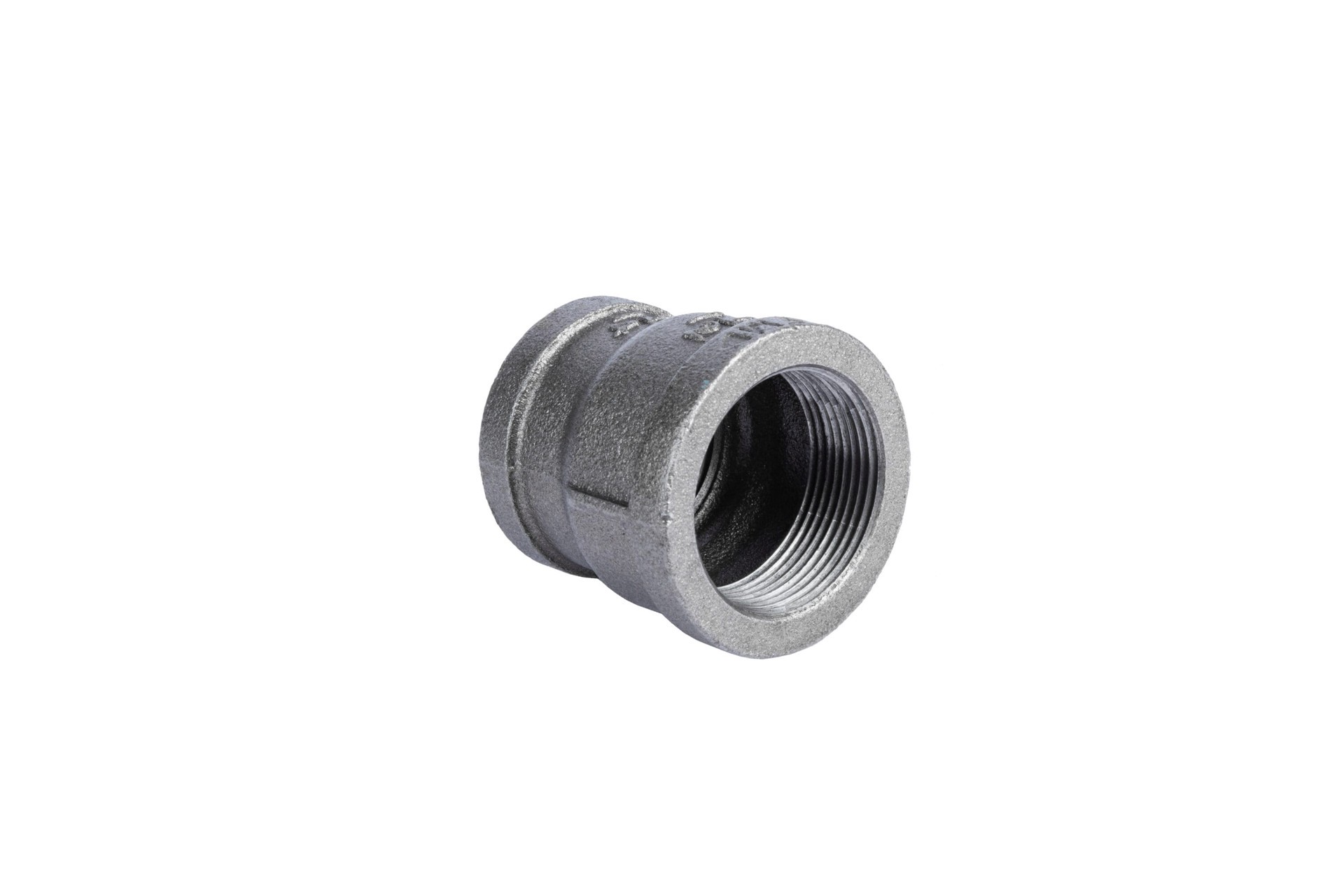 slide 5 of 6, RELIABILT 1-1/2-in x 1-1/4-in Black Reducing Coupling, 1 ct