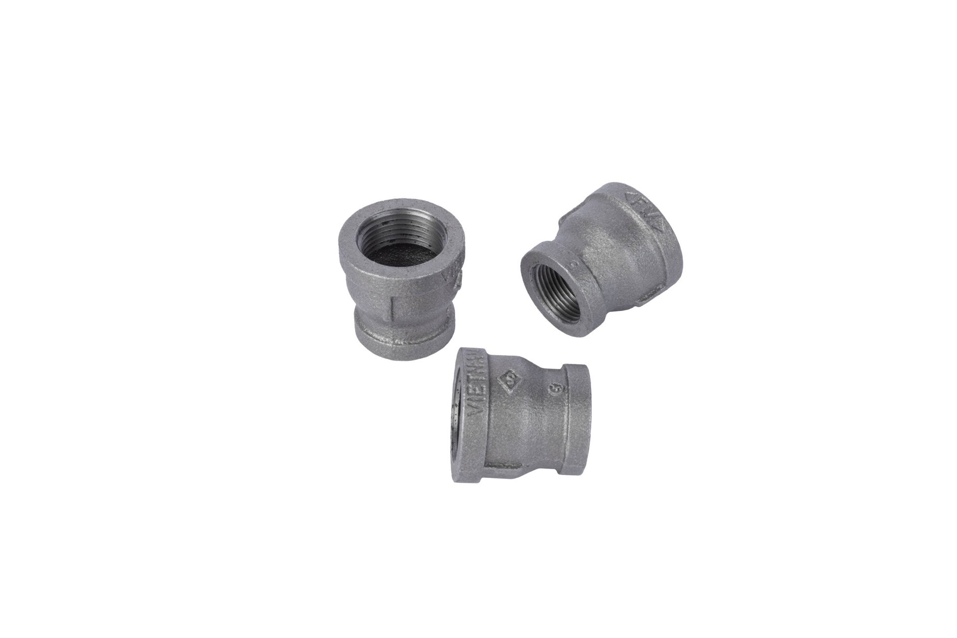 slide 6 of 6, RELIABILT 1-1/2-in x 1-1/4-in Black Reducing Coupling, 1 ct