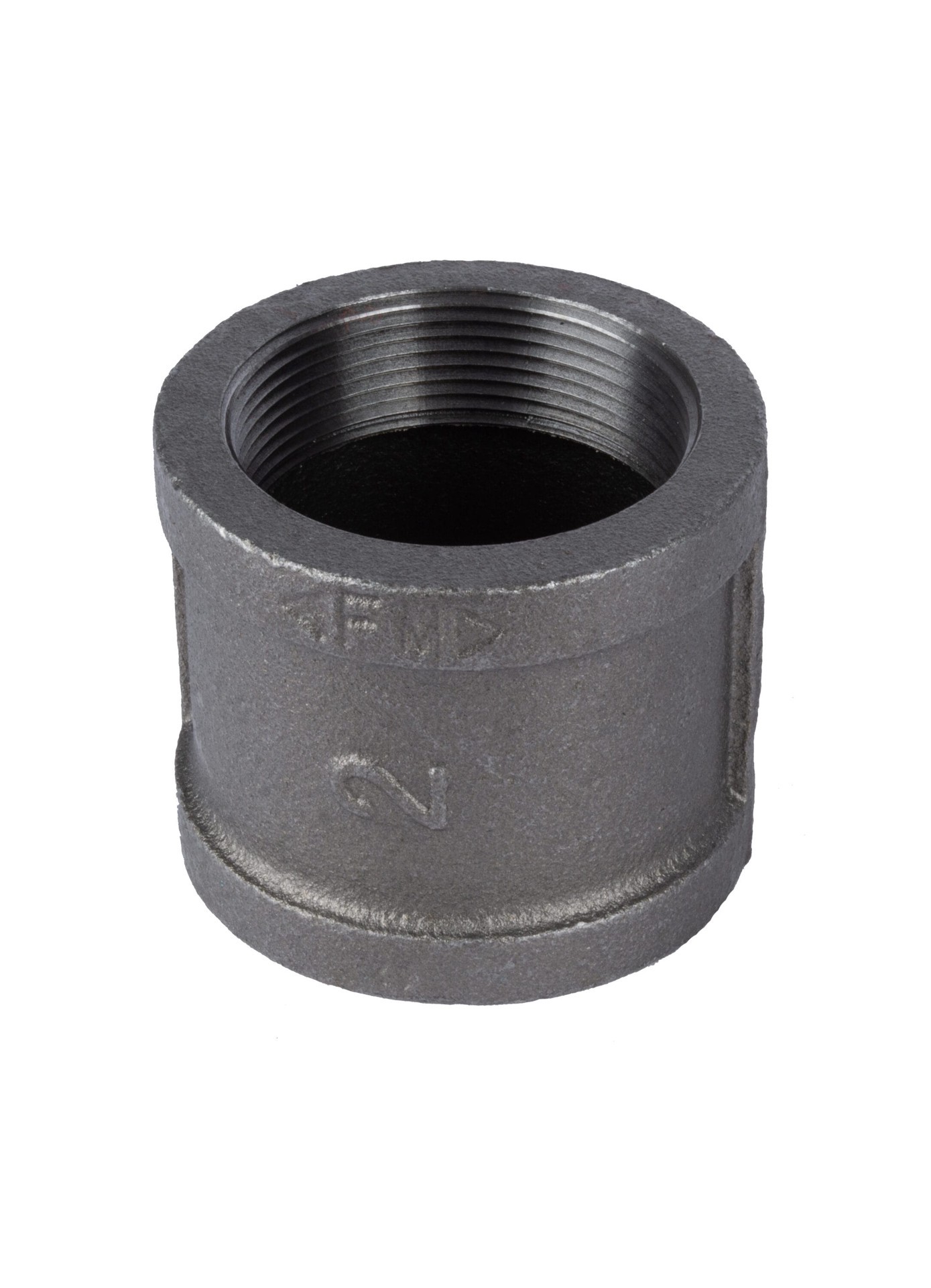 slide 4 of 6, RELIABILT 2-in Black Coupling, 1 ct