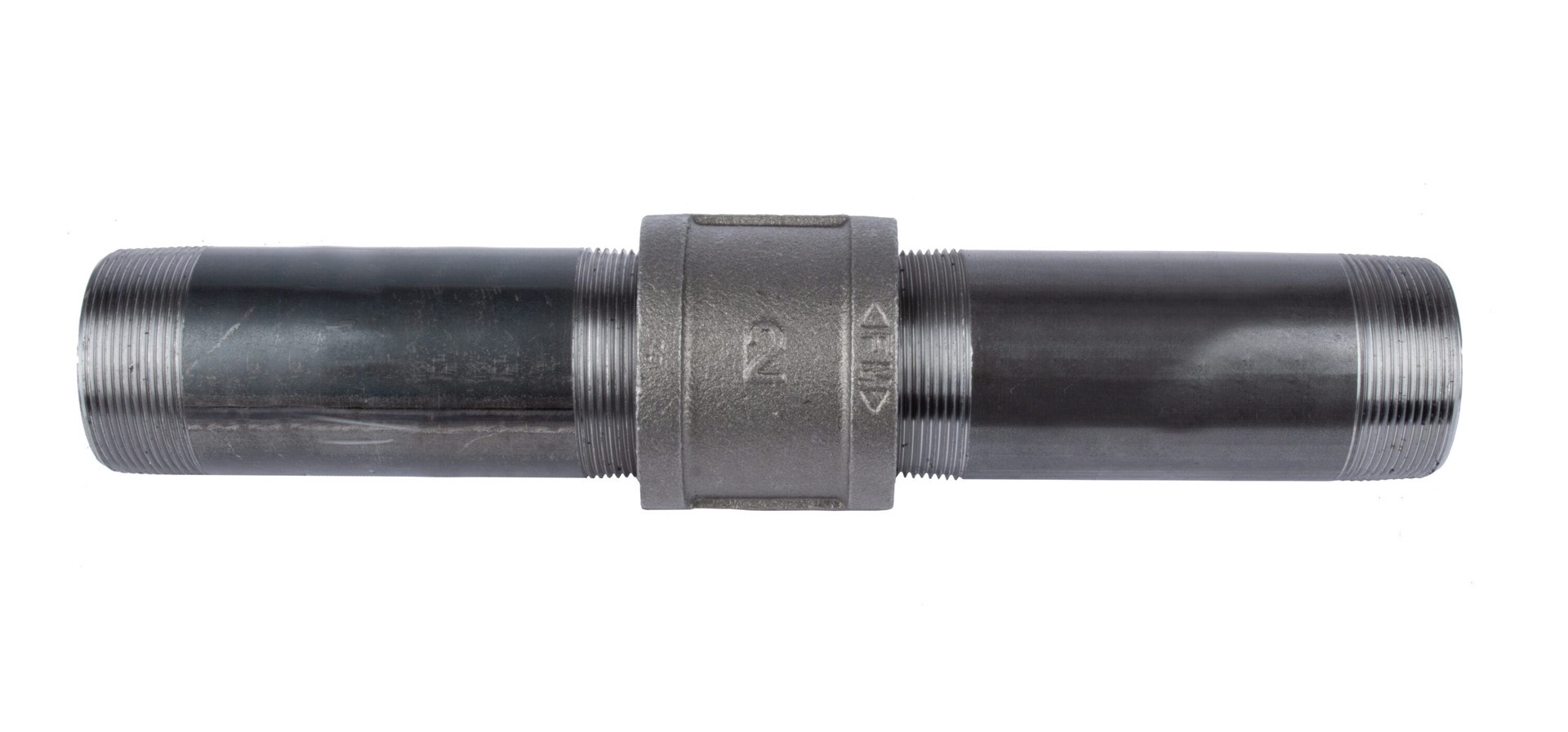 slide 5 of 6, RELIABILT 2-in Black Coupling, 1 ct