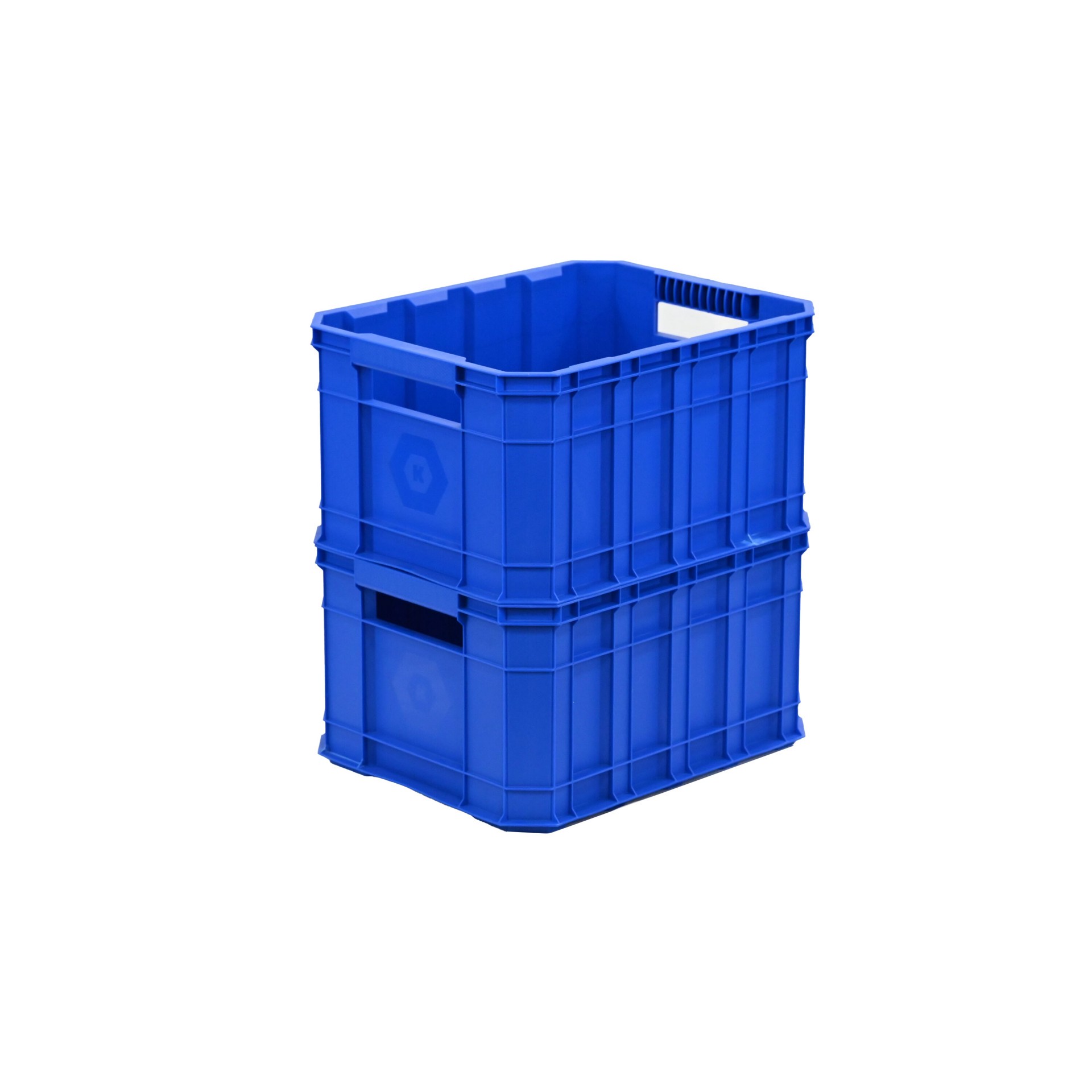 slide 4 of 6, Kobalt Small 8.5 -Gallons ( 34 -Quarts ) Blue Heavy Duty Stackable Tote, 1 ct