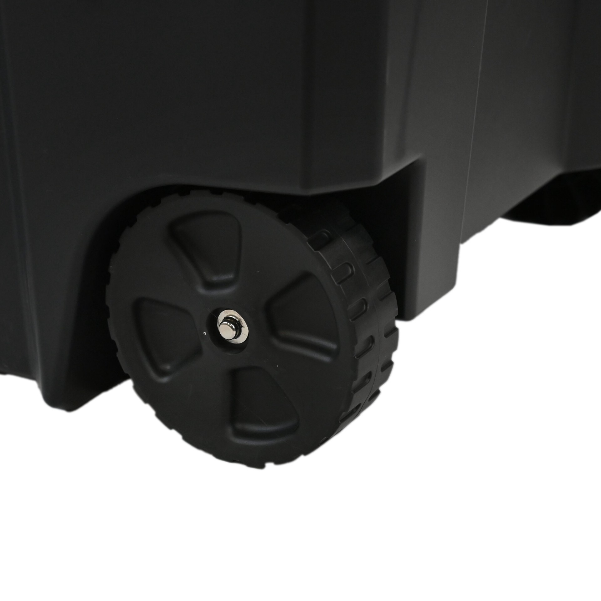 slide 6 of 6, Kobalt X-large 50 -Gallons ( 200 -Quarts ) Black Heavy Duty Rolling Stackable Tote with Latching Lid, 1 ct